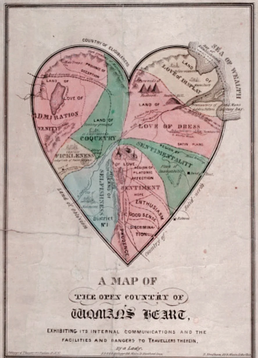 The Map of the Woman's Heart