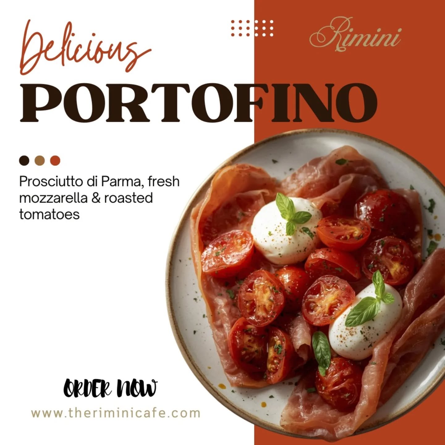 A true taste of Italy in every bite!
Our Portofino features savory Prosciutto di Parma, creamy fresh mozzarella, and perfectly roasted tomatoes &mdash; simple, fresh, and absolutely delicious 🤤
Perfect for lunch, dinner, or whenever you&rsquo;re cra
