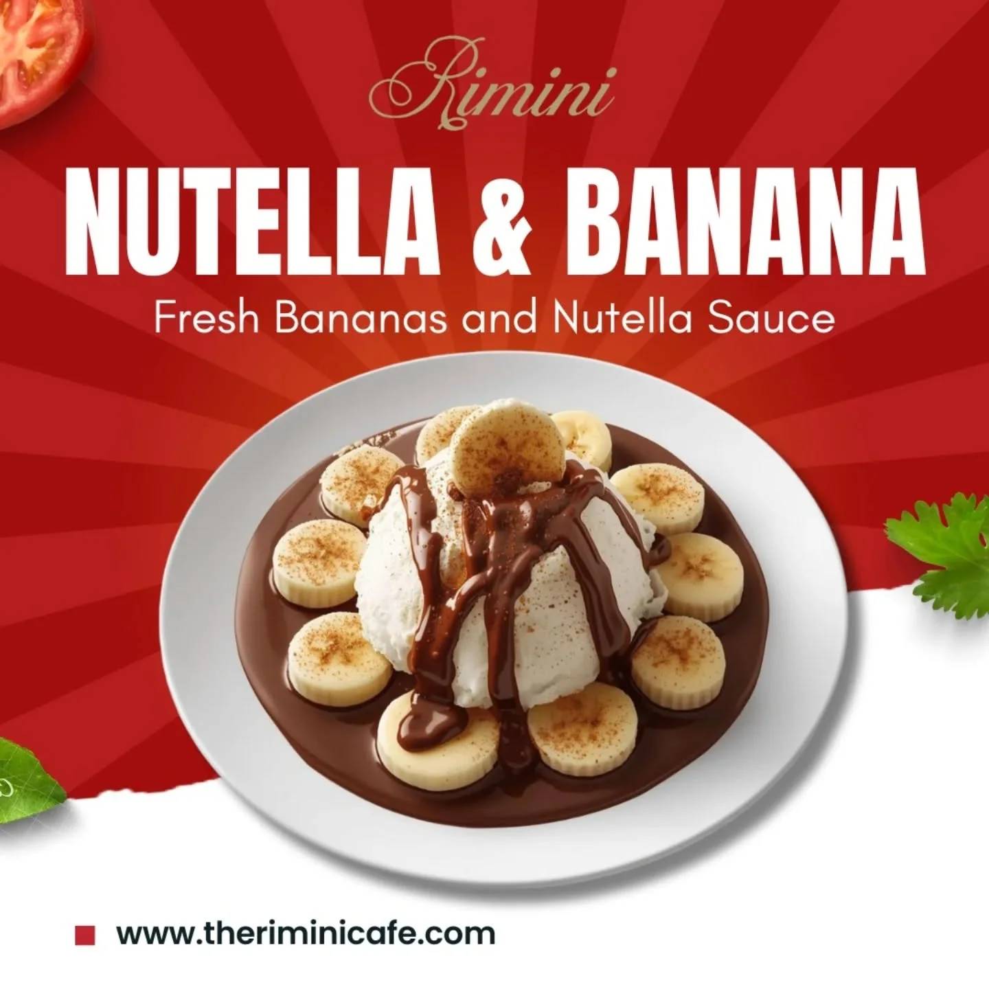 A match made in waffle heaven!
Our Nutella &amp; Banana waffle is loaded with fresh bananas and rich, creamy Nutella sauce&mdash;sweet, comforting, and absolutely irresistible 😍
Perfect for breakfast, dessert, or anytime you&rsquo;re craving somethi