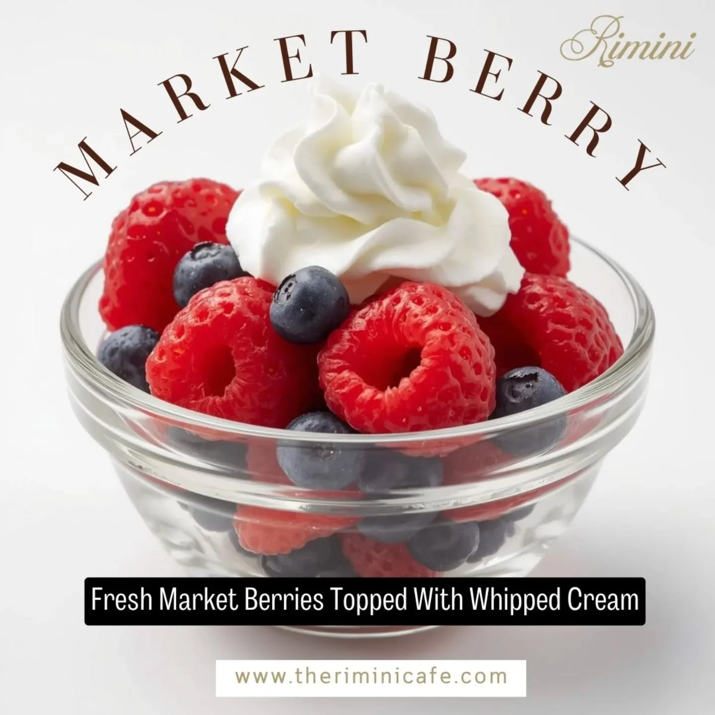 Fresh, light, and perfectly sweet!
Our Market Berry dish features fresh market berries topped with fluffy whipped cream&mdash;simple, refreshing, and absolutely delicious 🤍

😋 Perfect for a light treat, dessert, or anytime craving
🌿 Fresh ingredie