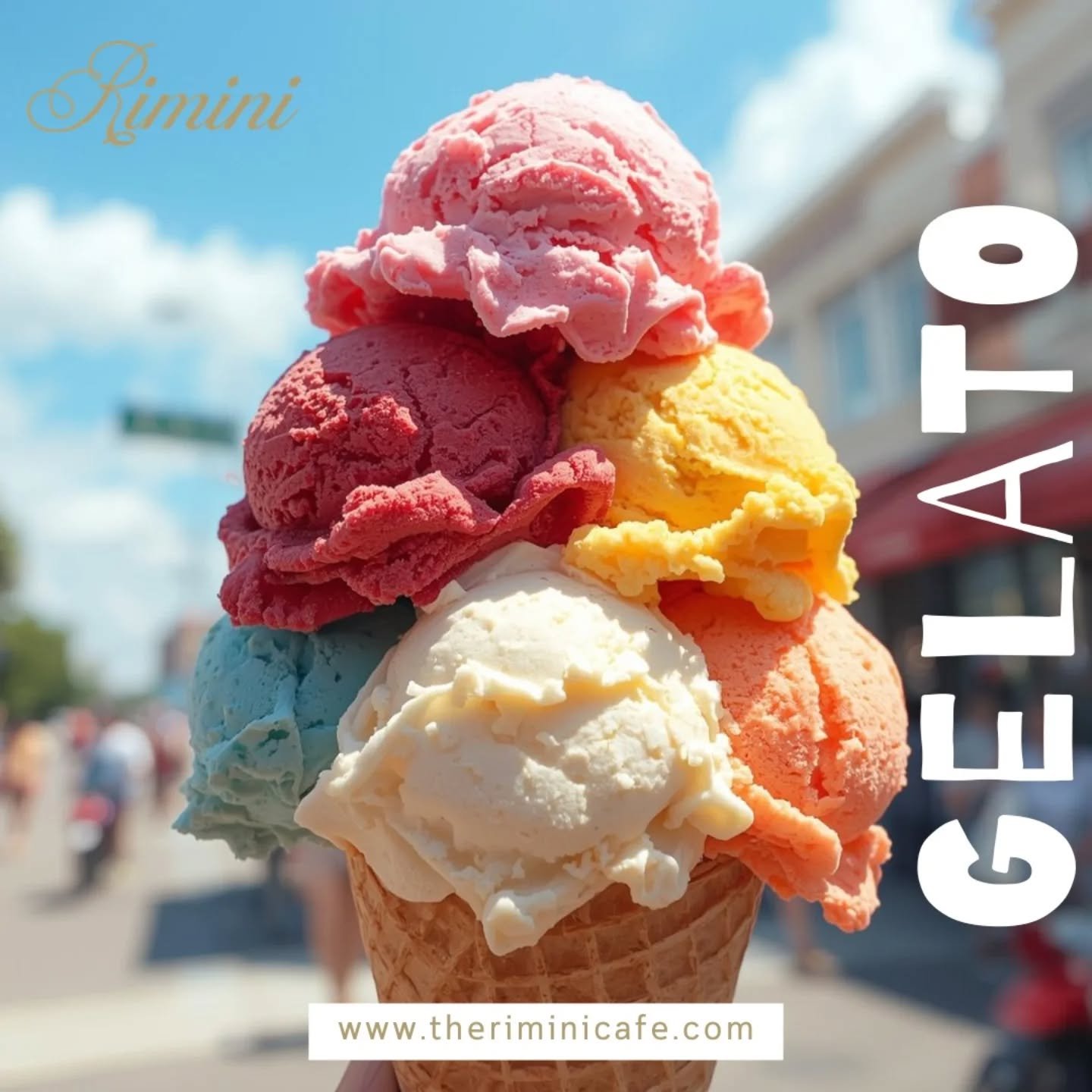 Craving something sweet, creamy, and irresistible?
Treat yourself to the rich, authentic taste of Gelato at The Rimini Caf&eacute;! 🇮🇹 Made with quality ingredients and crafted to perfection, every scoop is smooth, refreshing, and full of flavor. W