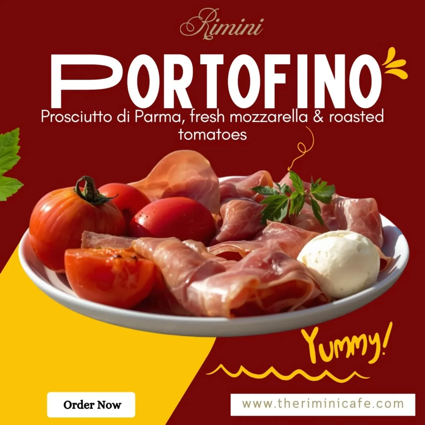 Craving something irresistibly delicious? Meet your new favorite&hellip;
Portofino 🇮🇹🔥

 A perfect blend of premium Prosciutto di Parma, fresh mozzarella, and roasted tomatoes&mdash;crafted to give you that authentic Italian flavor in every bite ?