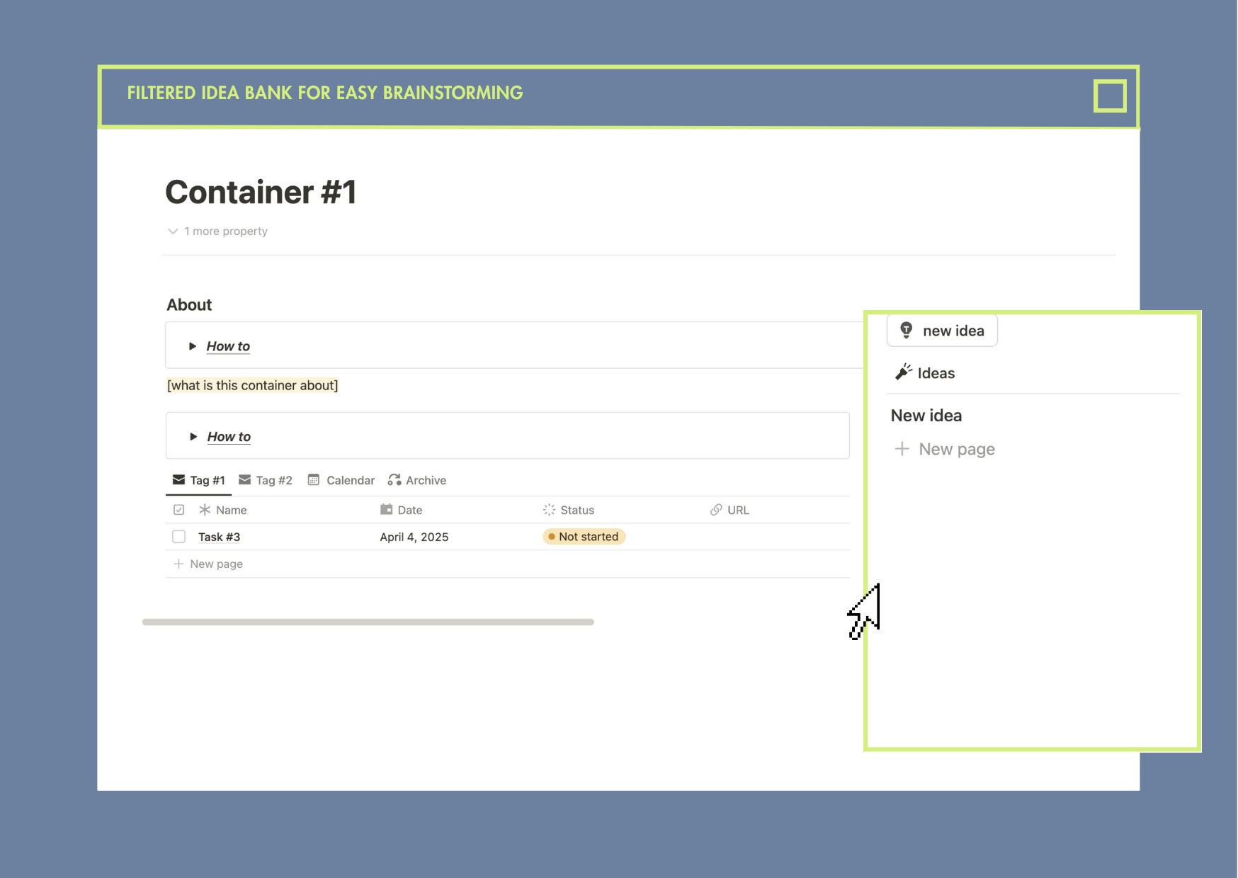 Artist and Creatives_One Planning Database for Projects_03.png