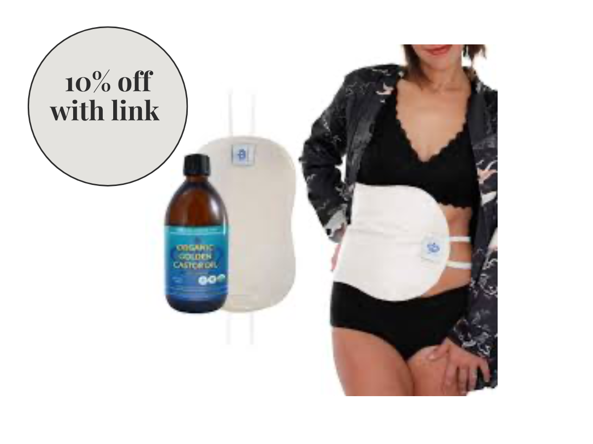 Queen of Thrones Castor Oil Pack | Support your liver and thyroid health | 10% off with link 