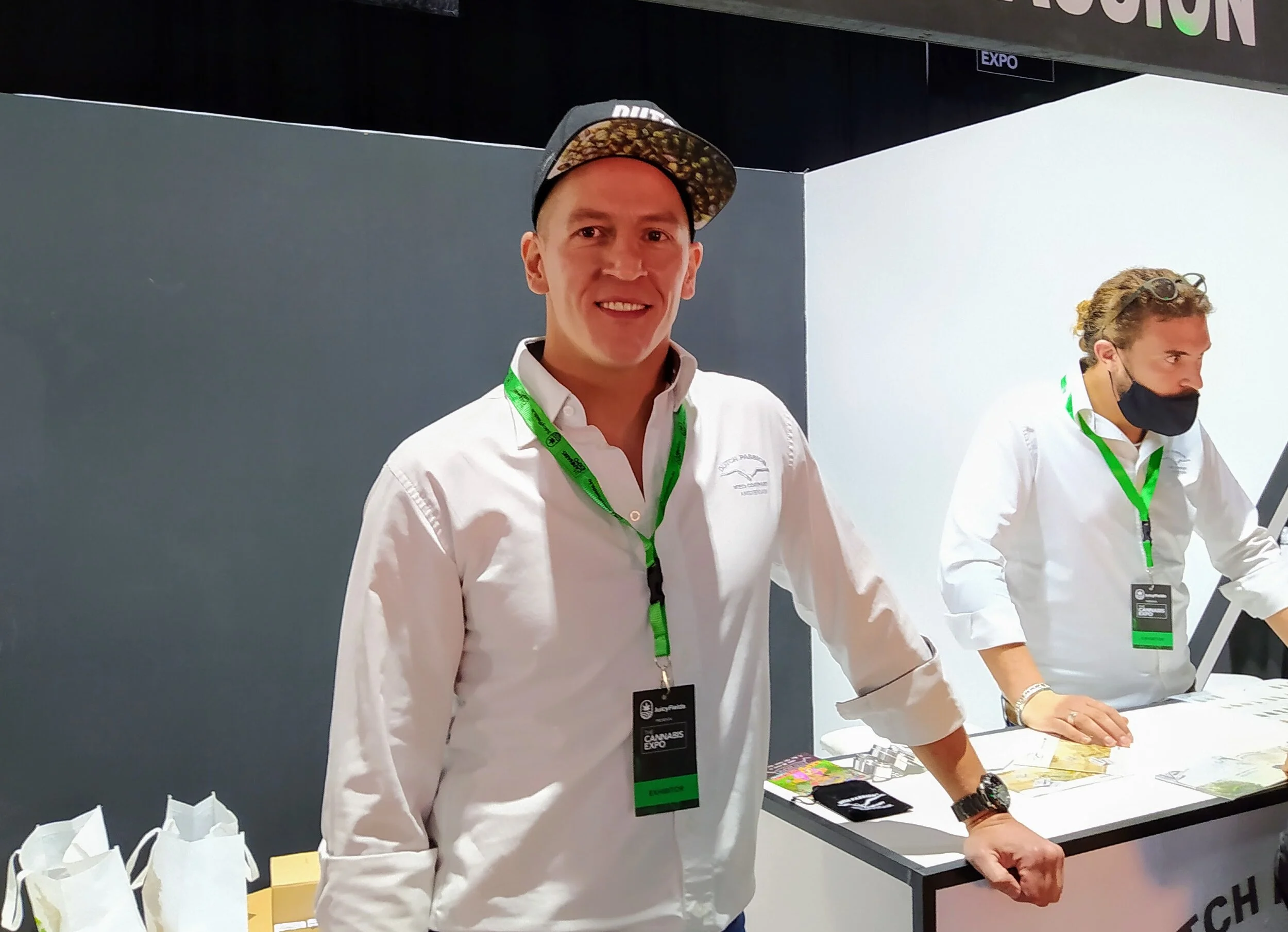   Mahmoud Hanachi , jefe de genética y nuevos territorios de Dutch Passion Seed Company. 