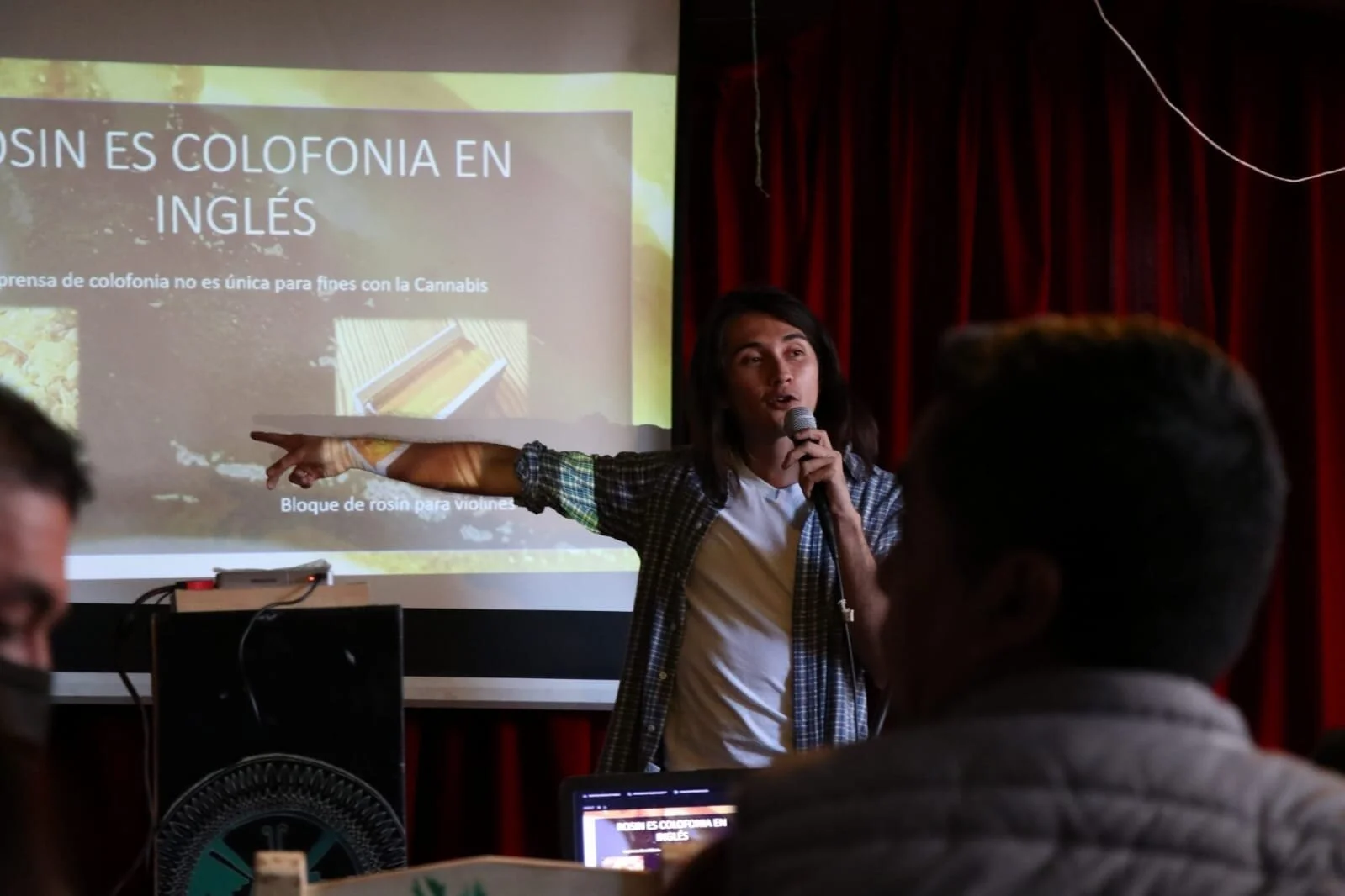   Alberto Centeno, agroecólogo  especializado en cannabis y cáñamo. Imagen:  Frente Cannábico del Sureste . 