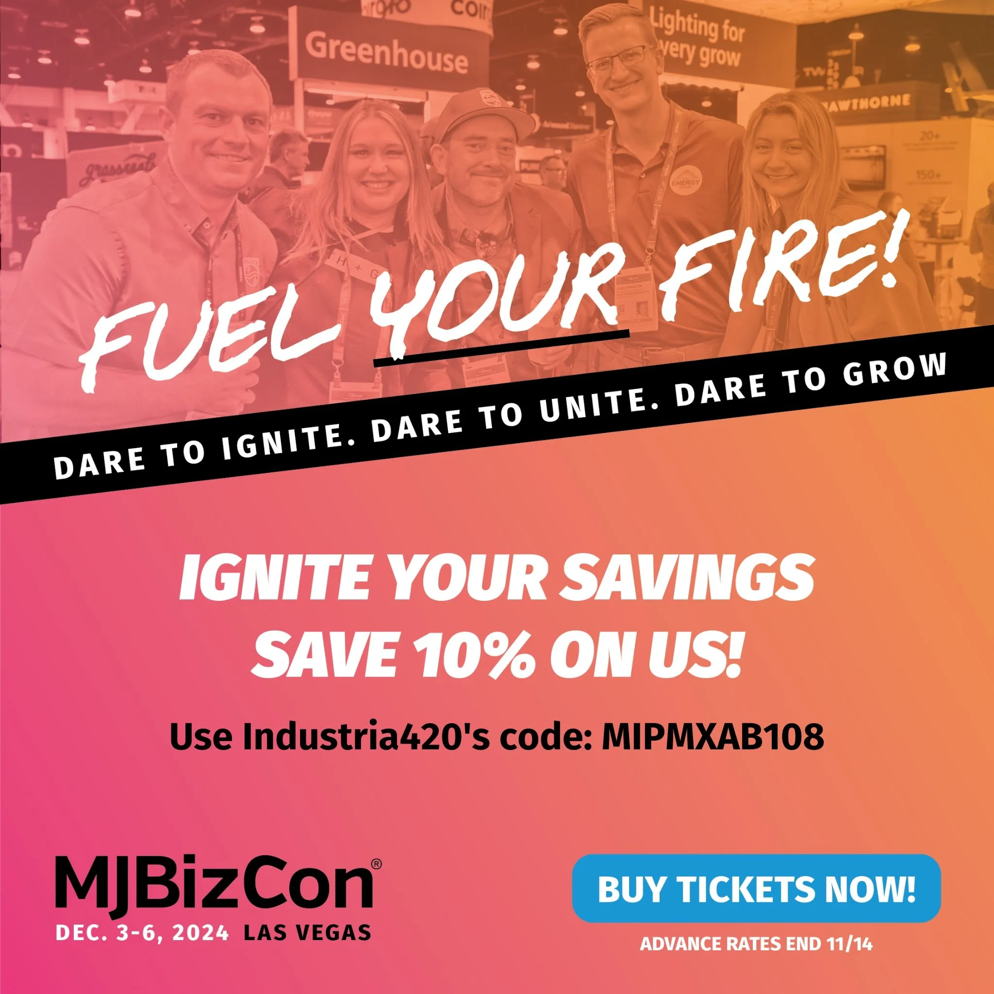  MJBizCon 2024 código de descuento. 