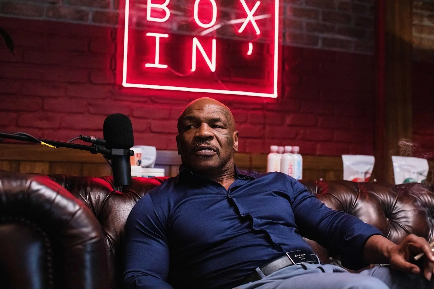 Mike Tyson , boxeador retirado y empresario. Imagen: Facebook MIke Tyson.