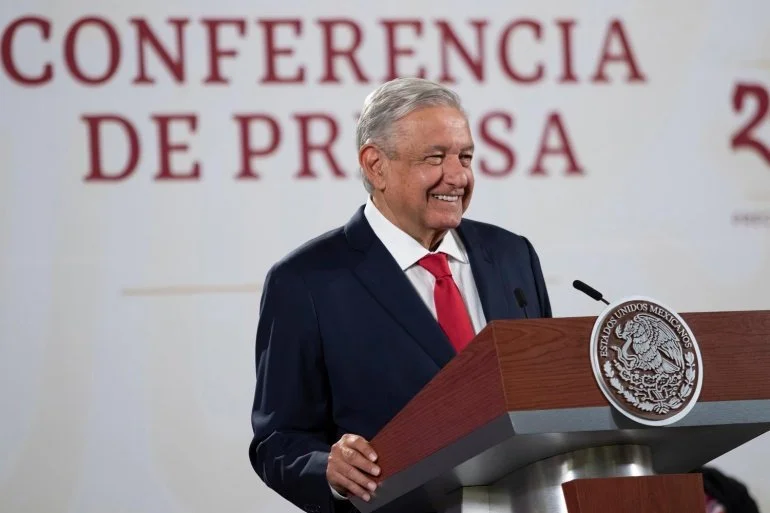   El presidente de México, Andrés Manuel López Obrador, está en contra de la legalización del cannabis.   Imagen: lopezobrador.org.mx  