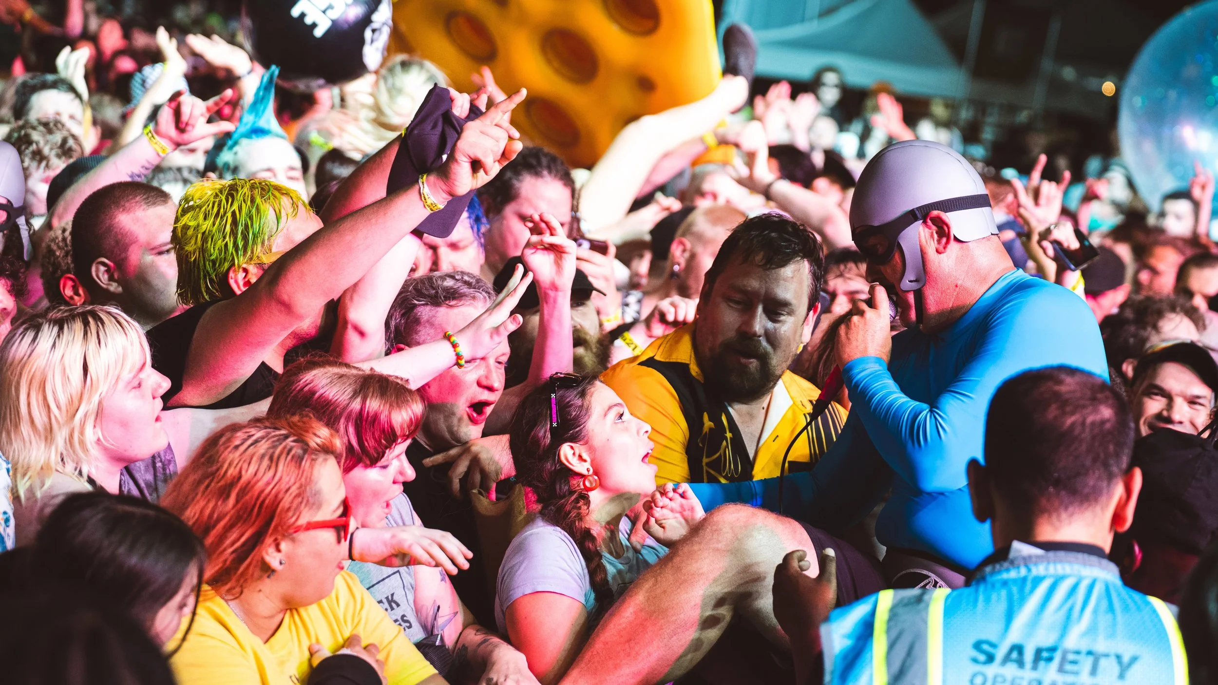 Aquabats Crowd Interaction
