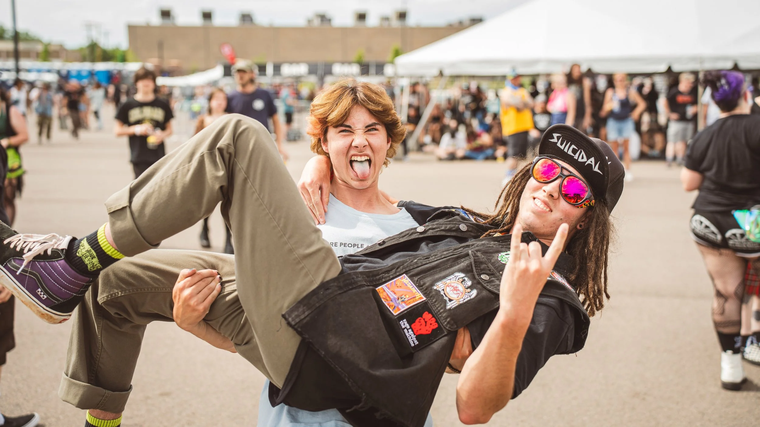 Punk Festival Attendees