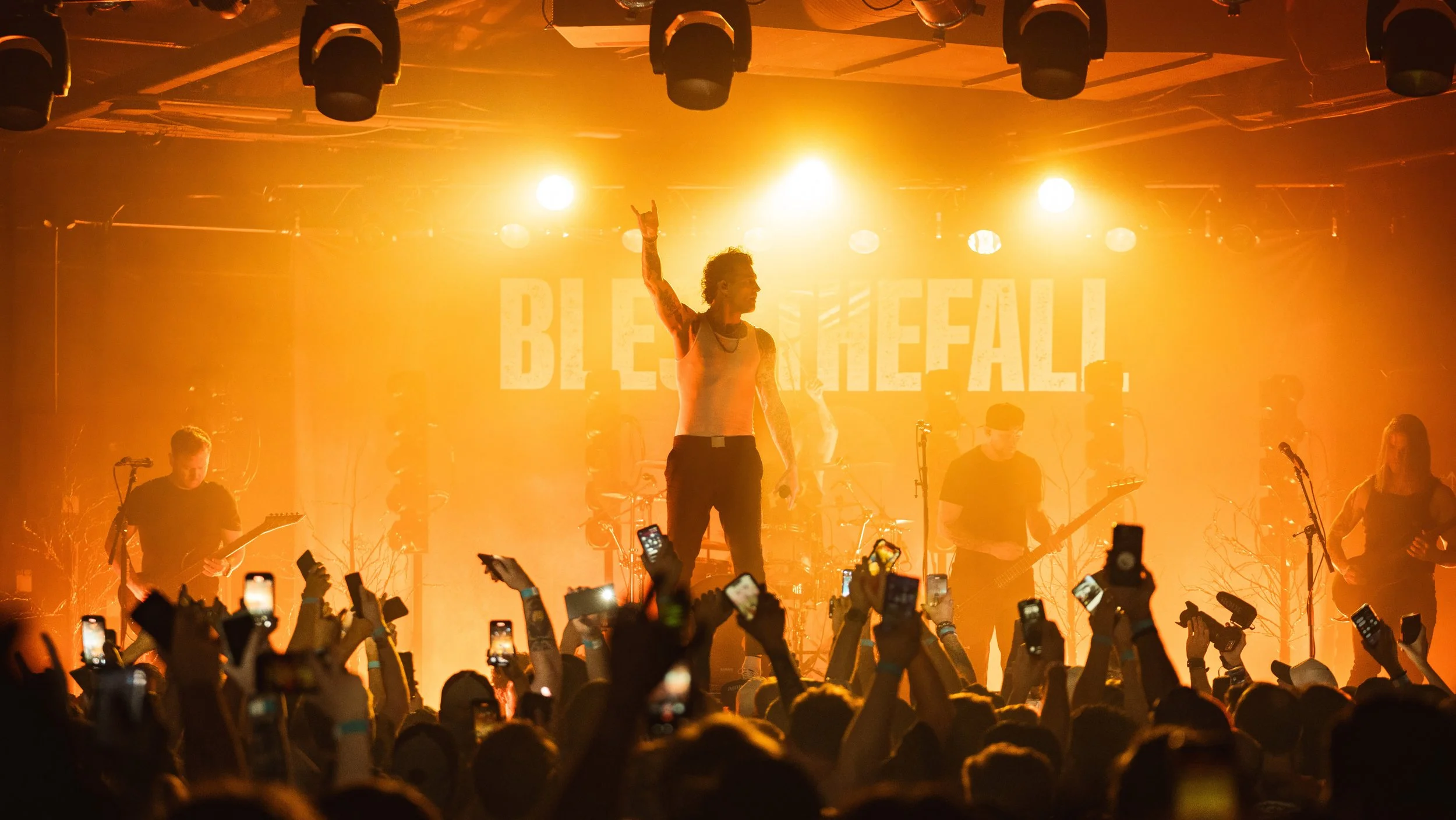 BLESSTHEFALL Crowd Shot, Sacramento