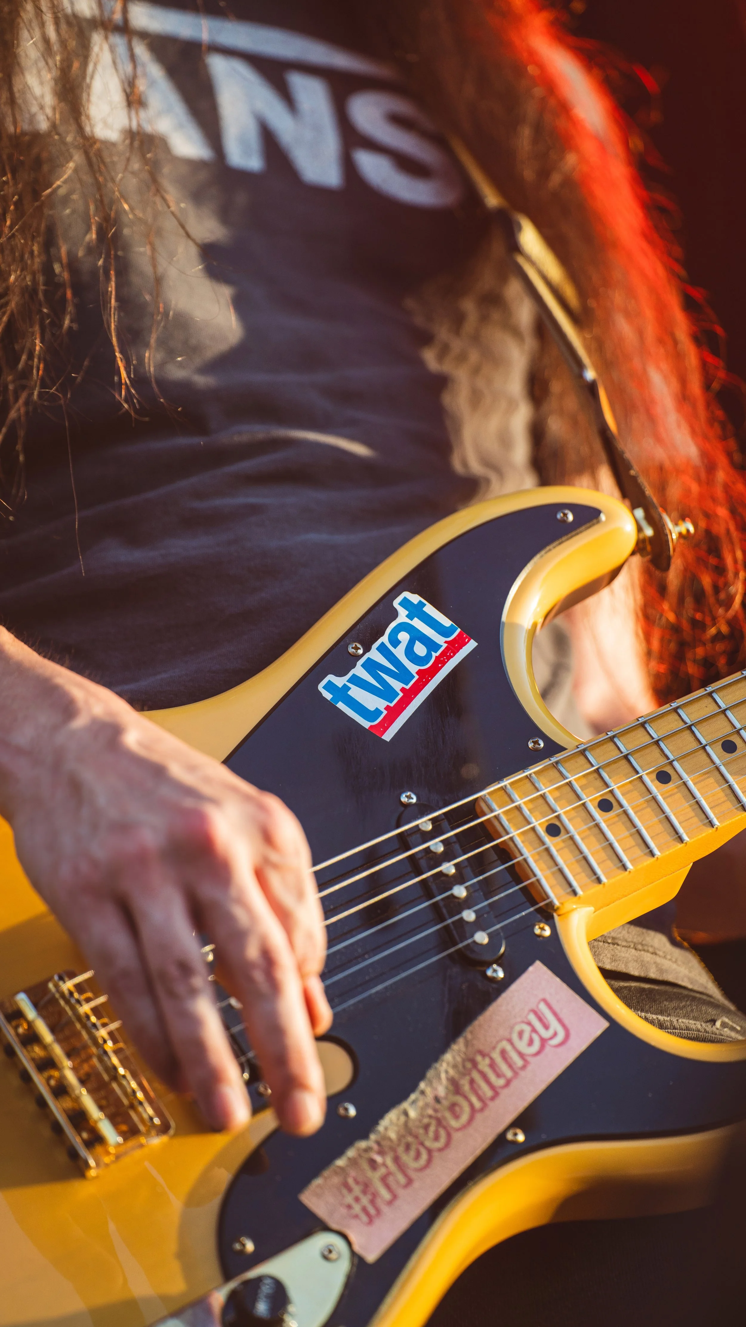 Twat Guitar Shot
