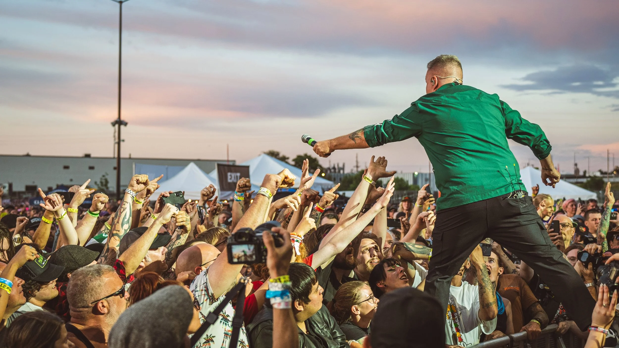 Dropkick Murphys Crowd Interaction