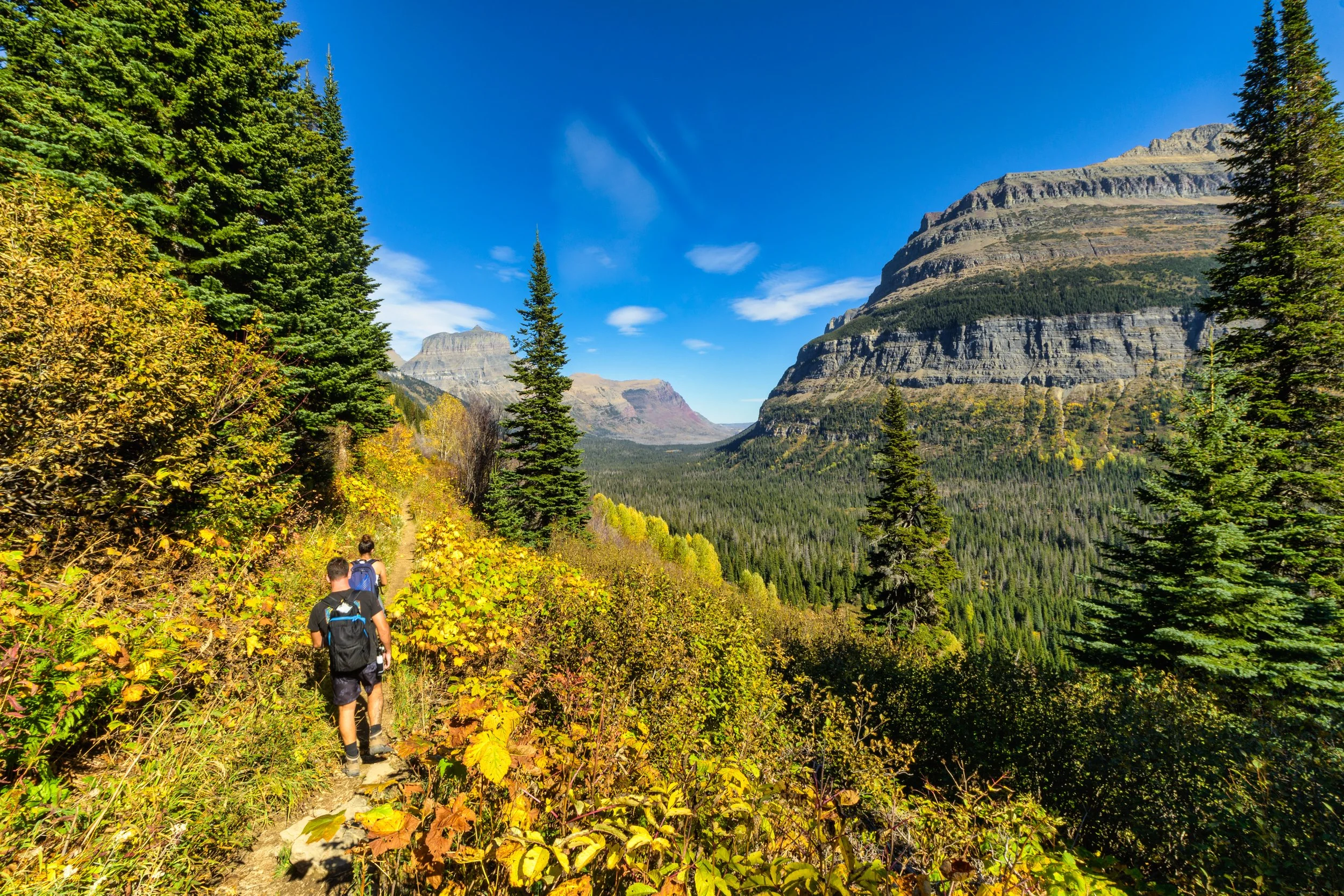 Aiming for Gunsight Lake Glacier National Park — MtnMisfits