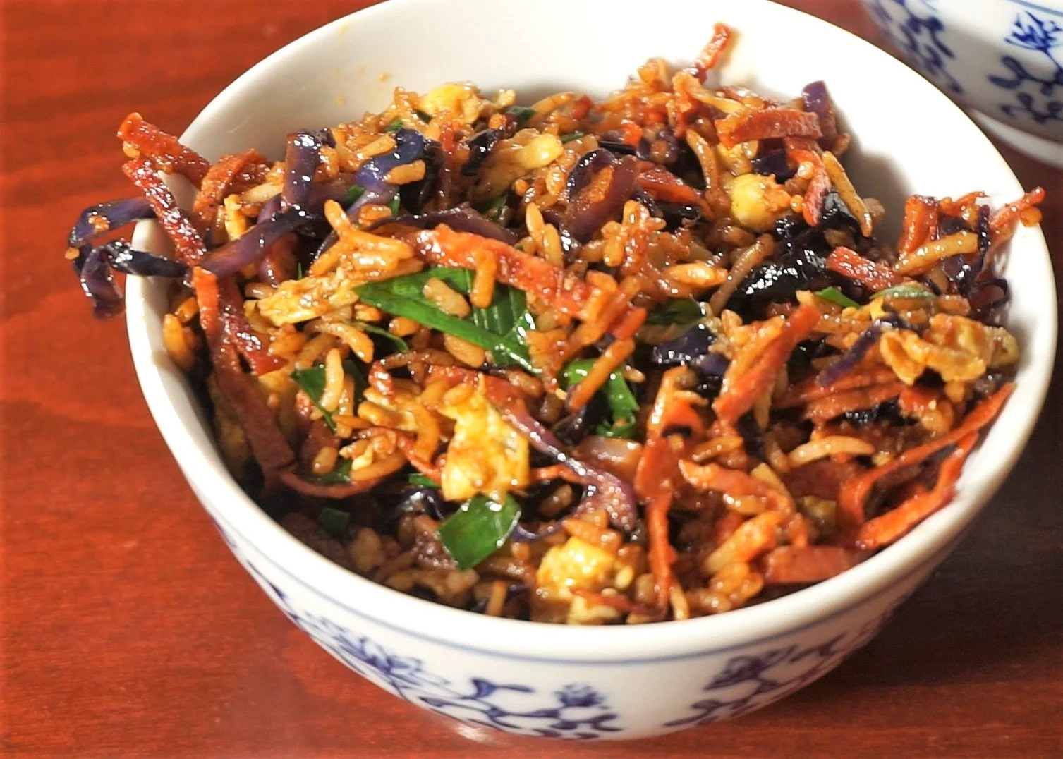 Pepperoni Fried Rice — Sanjaya Cookery