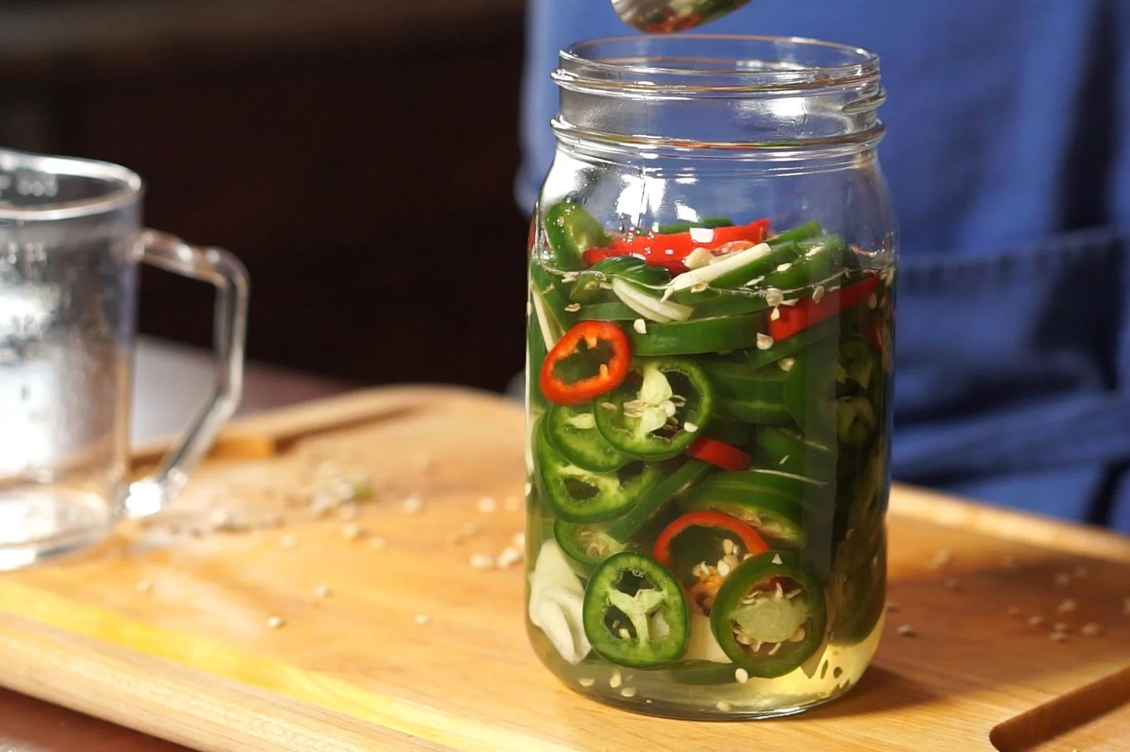 Pickled Jalapeno Chili Peppers — Sanjaya Cookery