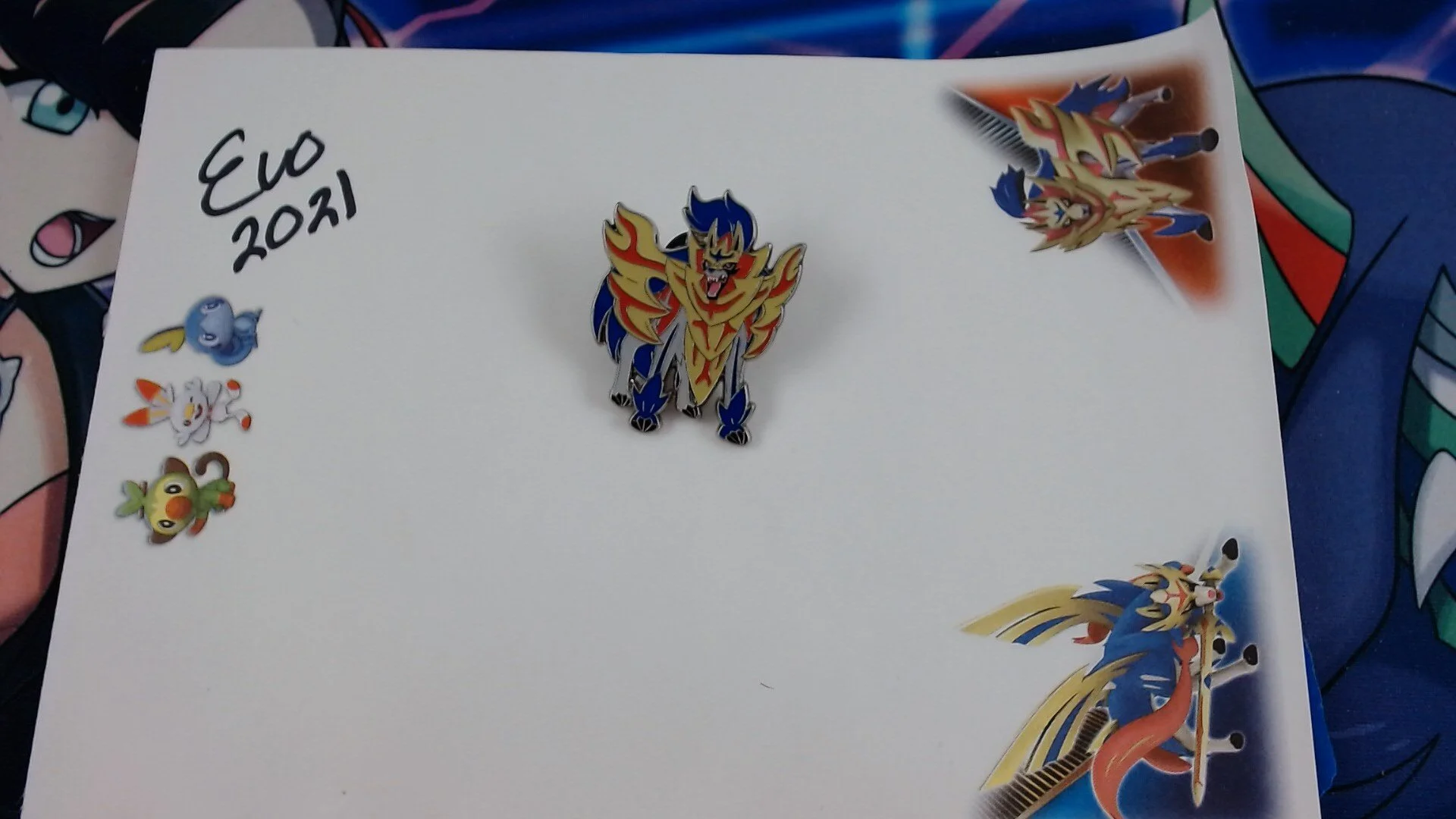 Zamazenta Pin True Steel Collection