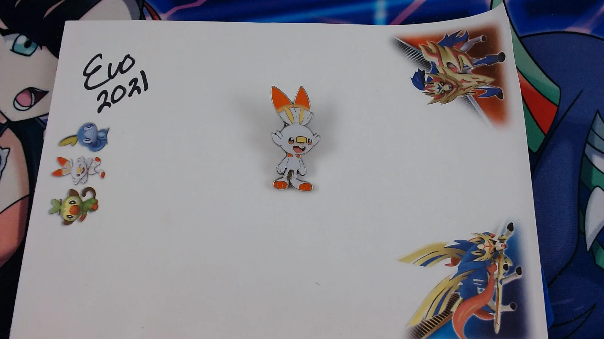 Pokemon Scorbunny Collector's Pin
