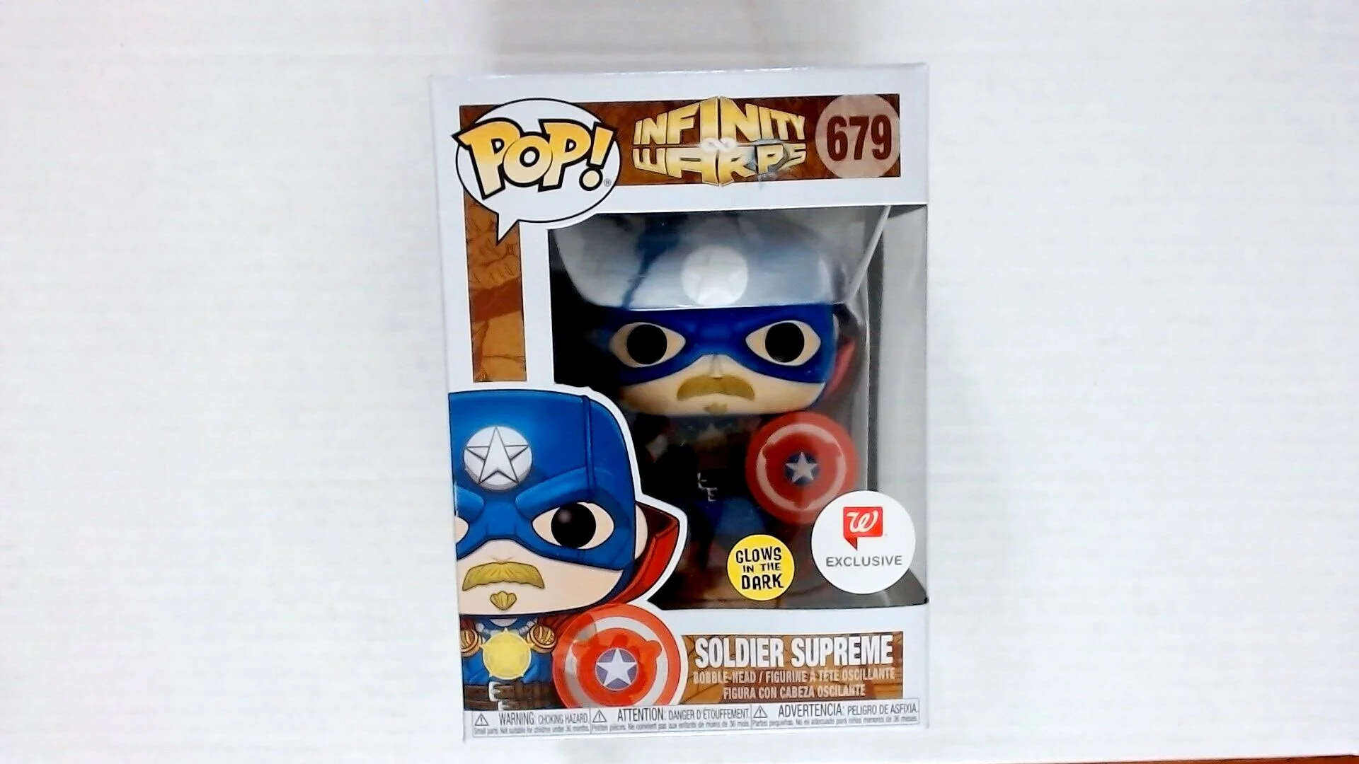 Soldier Supreme Marvel Funko POP! Infinity Warps