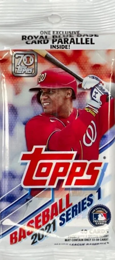 TOPPS: Baseball 2021 Series 1 Fat Pack