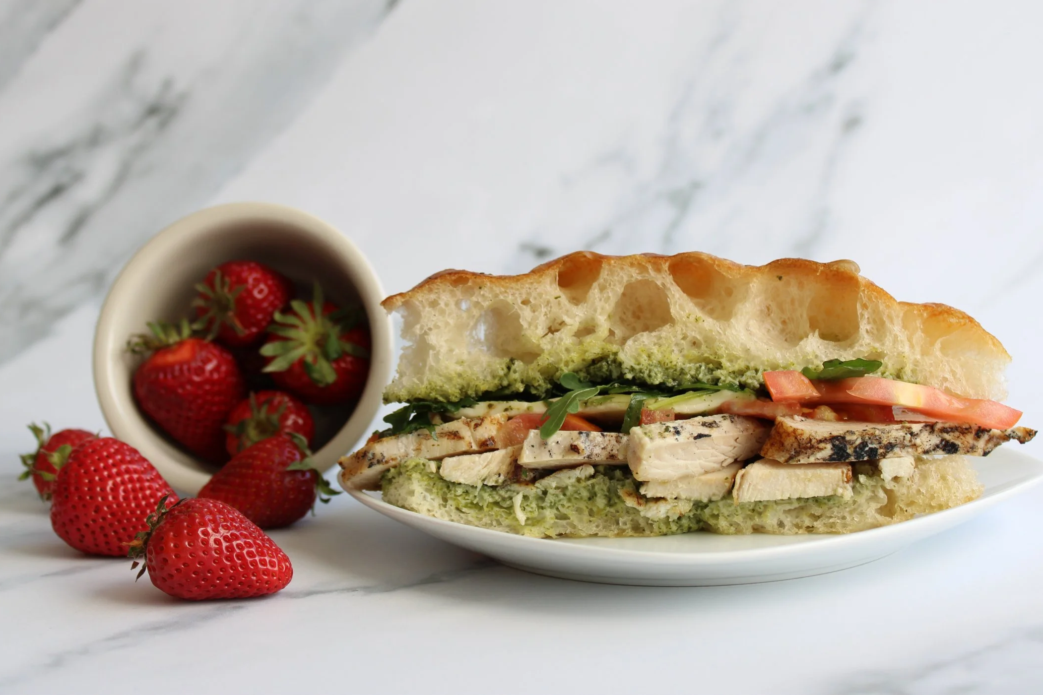 Chicken Pesto Sandwich