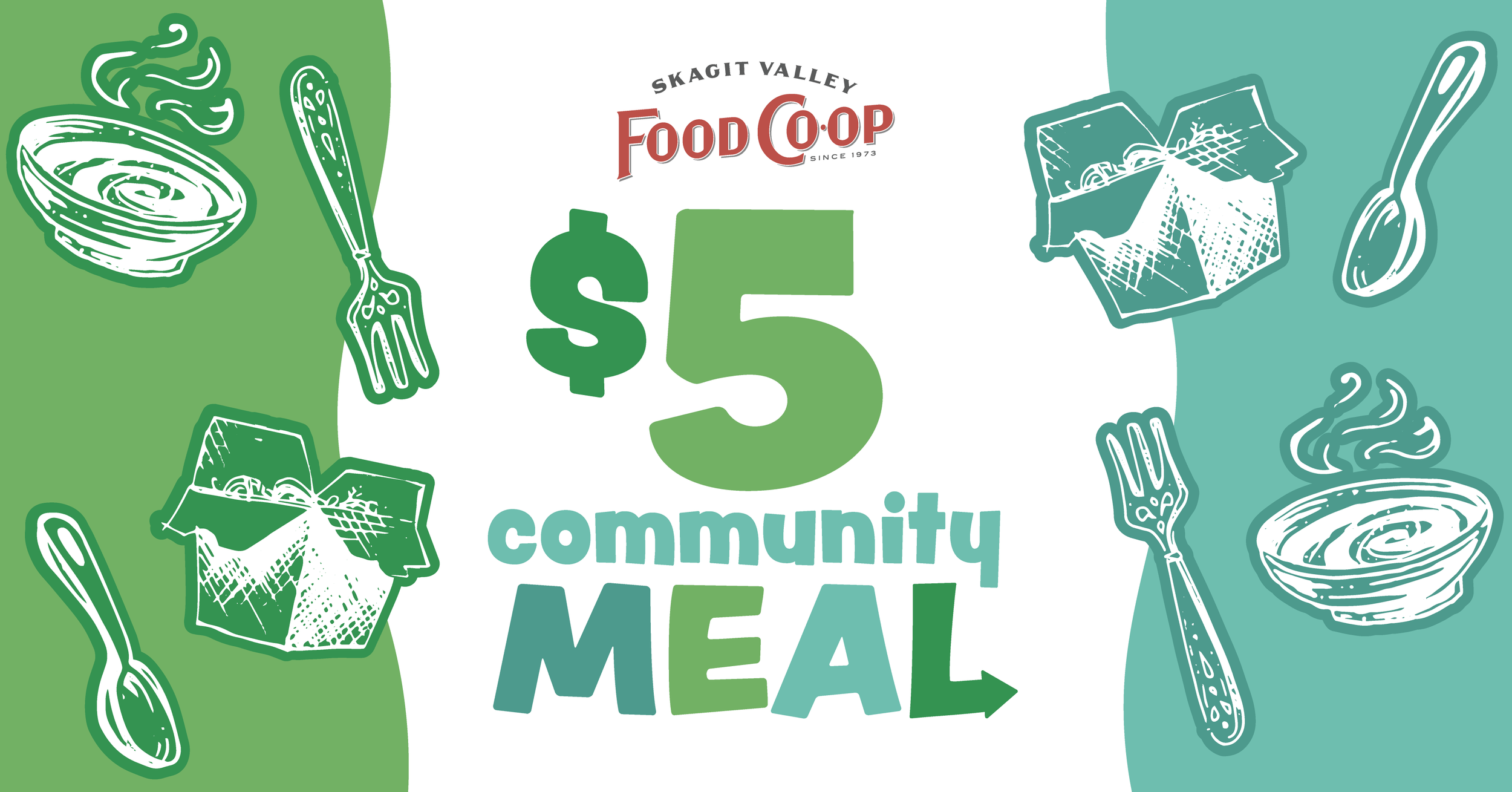 $5 Community Meal - Open to the Public!