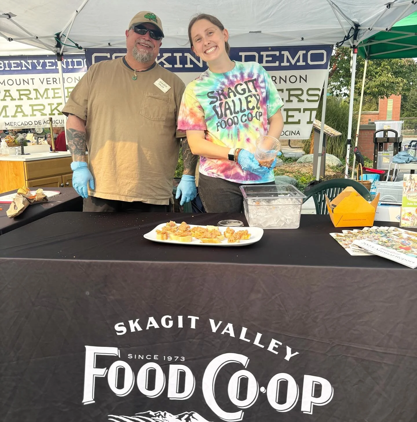 Cooking with the Co-op at the Mount Vernon Farmers Market