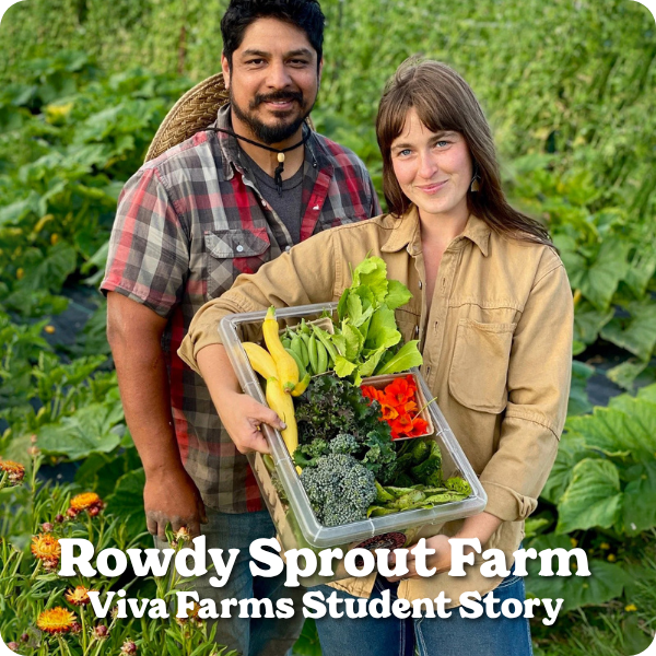 Rowdy Sprout Farm owners