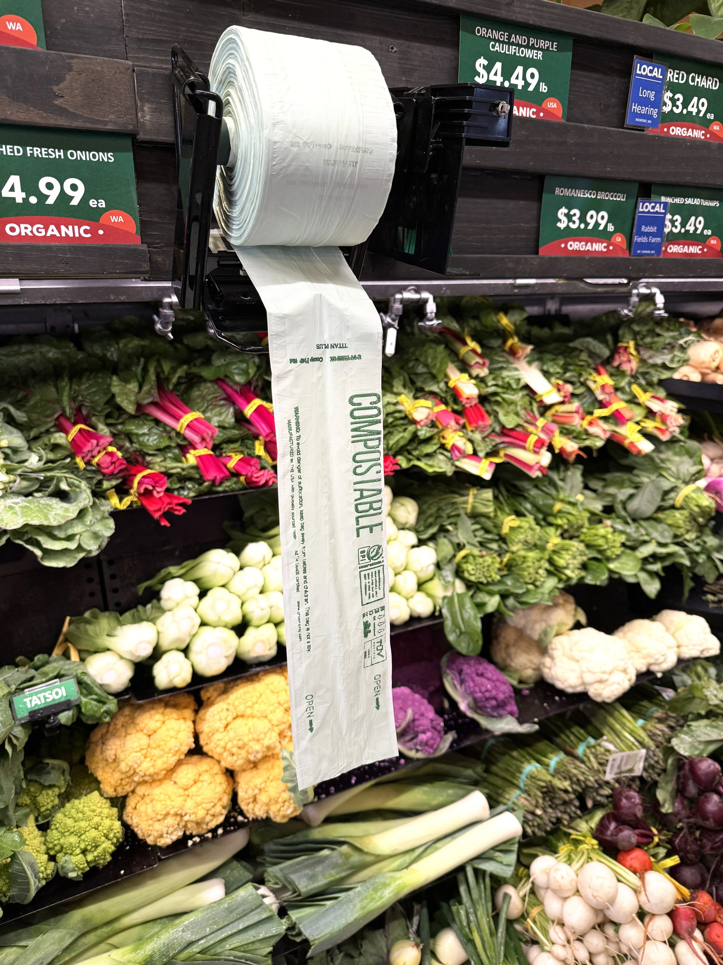 Compost the Bags, Not the Veggies