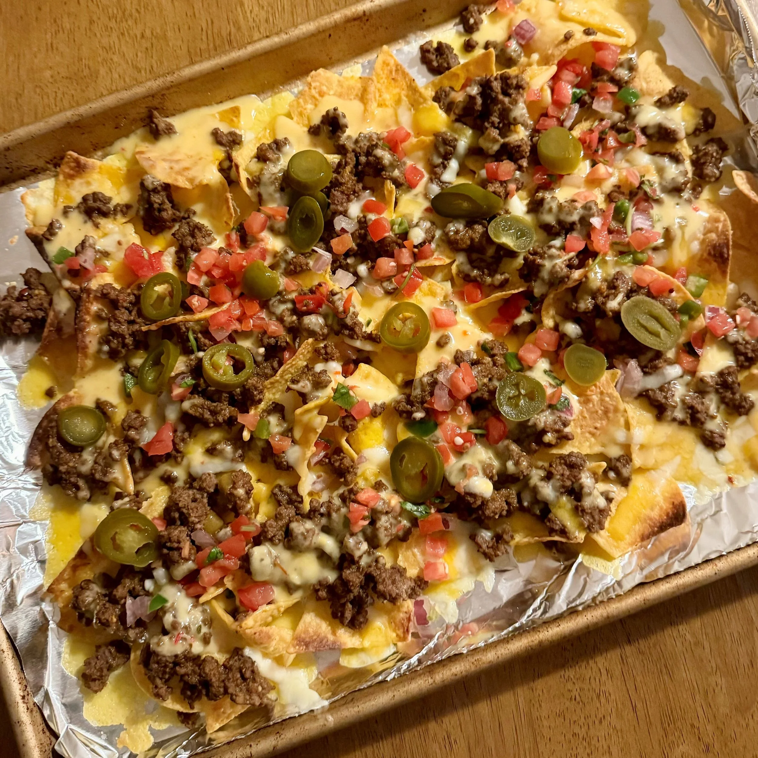 Co-op Ground Beef nachos