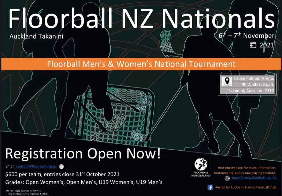 Floorball NZ Nationals 2021