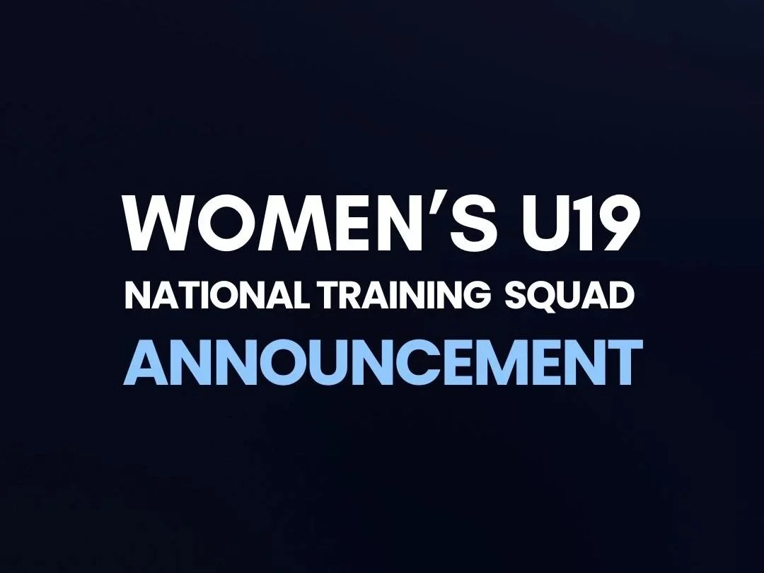 Women's U19 training squad selection update