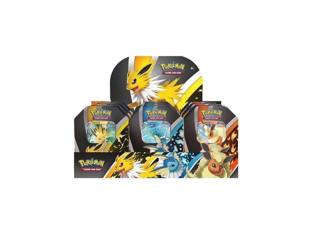 Pokémon Trading Cards Games 2021 Fall Eevee Evolutions Jolteon V Tin 