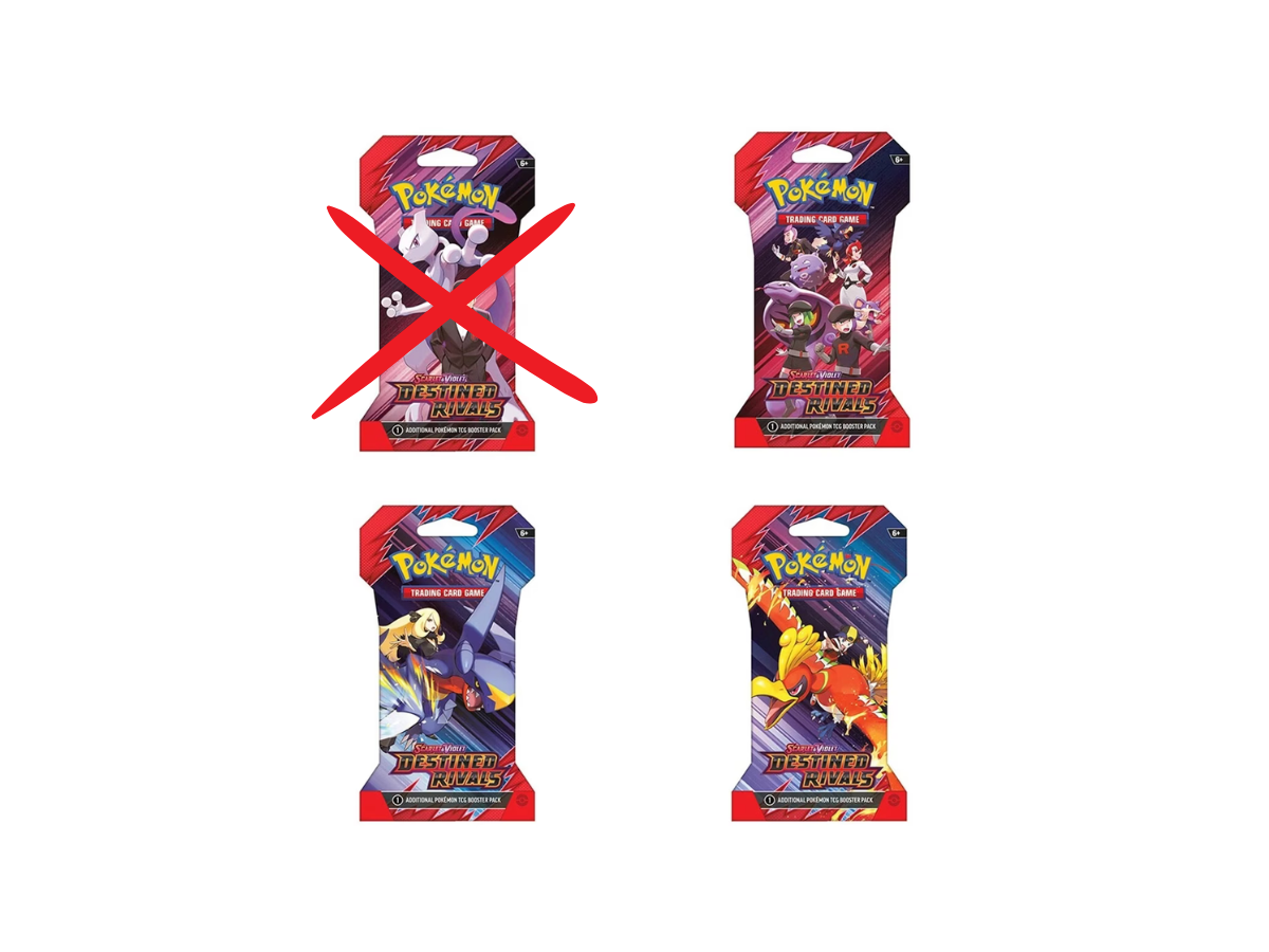Pokémon TCG: Destined Rivals Sleeved Booster Pack