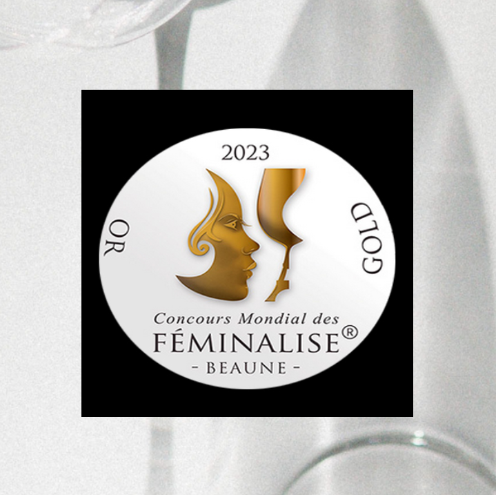 Domaine du Carrelet récompensé d’une médaille d’or au Concours Mondial des Féminalise 2023 à Beaune pour son millésime 2020.