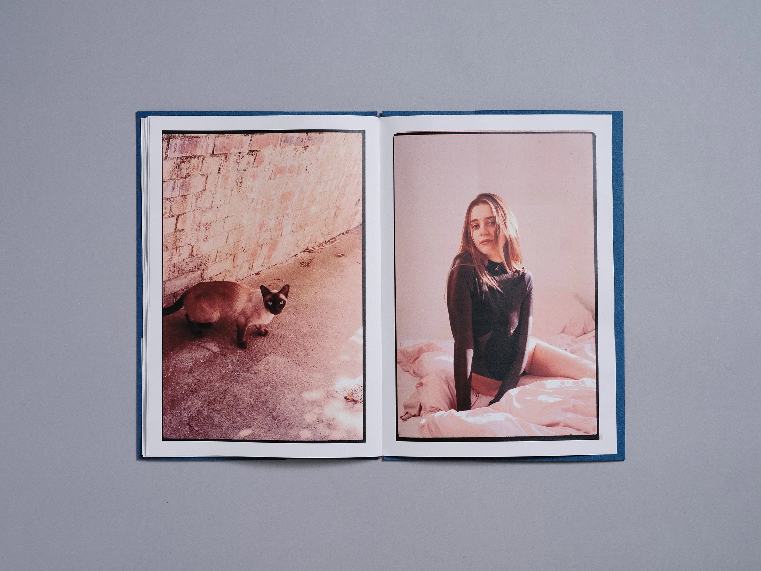 A hand made printed photobook zine of photographs and a poem, hand made by London based artist and photographer Maxwell Anderson