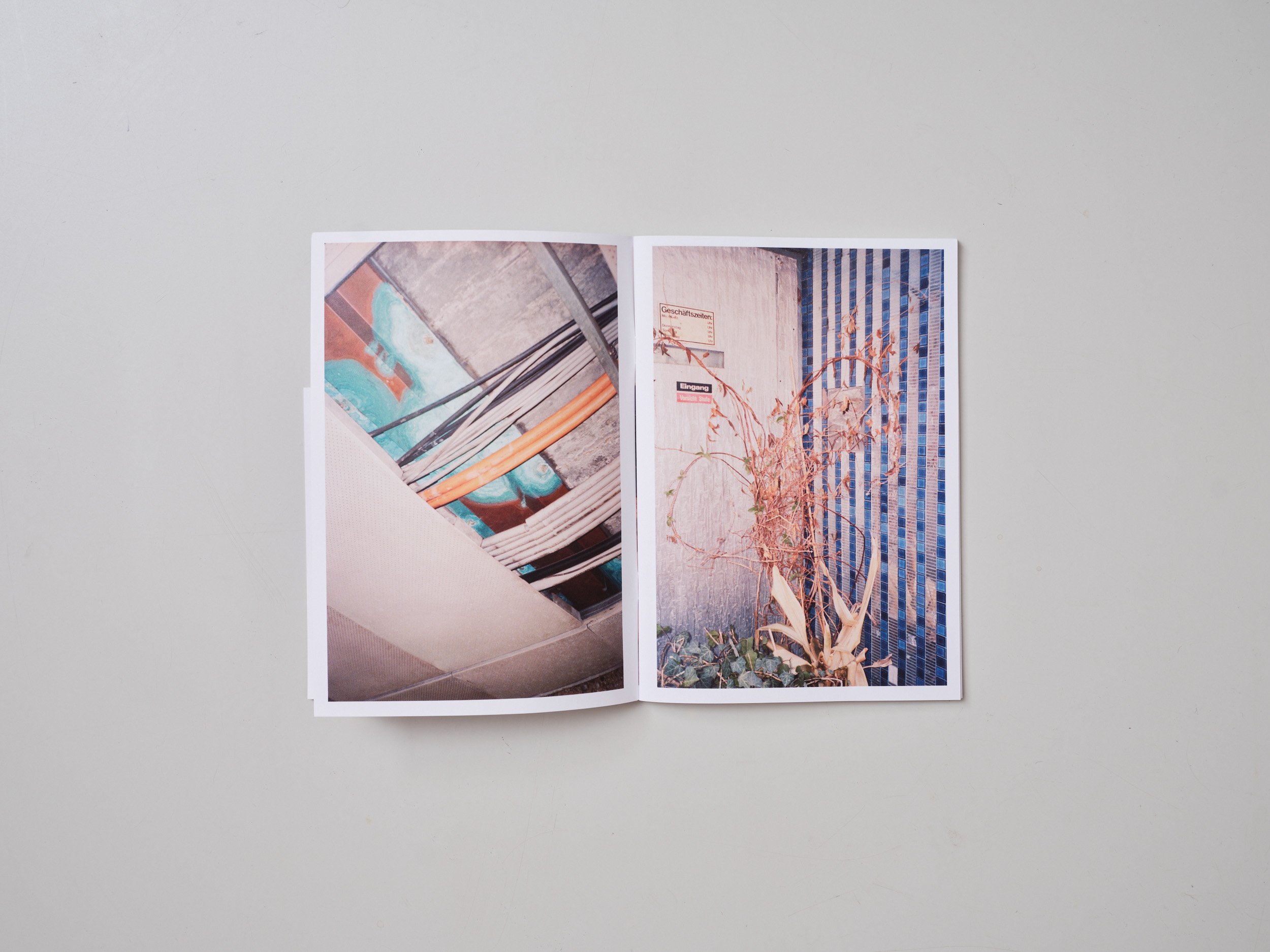 Photo zine In Early Spring by London based artist photographer Maxwell Anderson