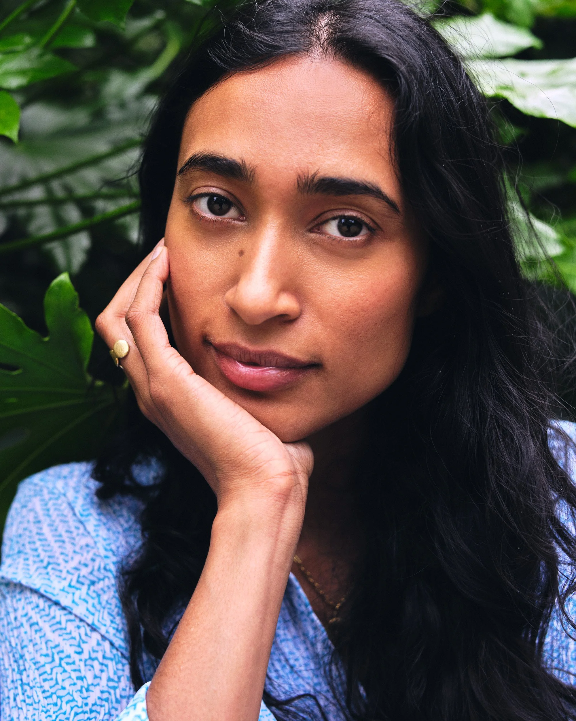 Portrait photograph by London photographer artist Maxwell Anderson of IMM model Swetha