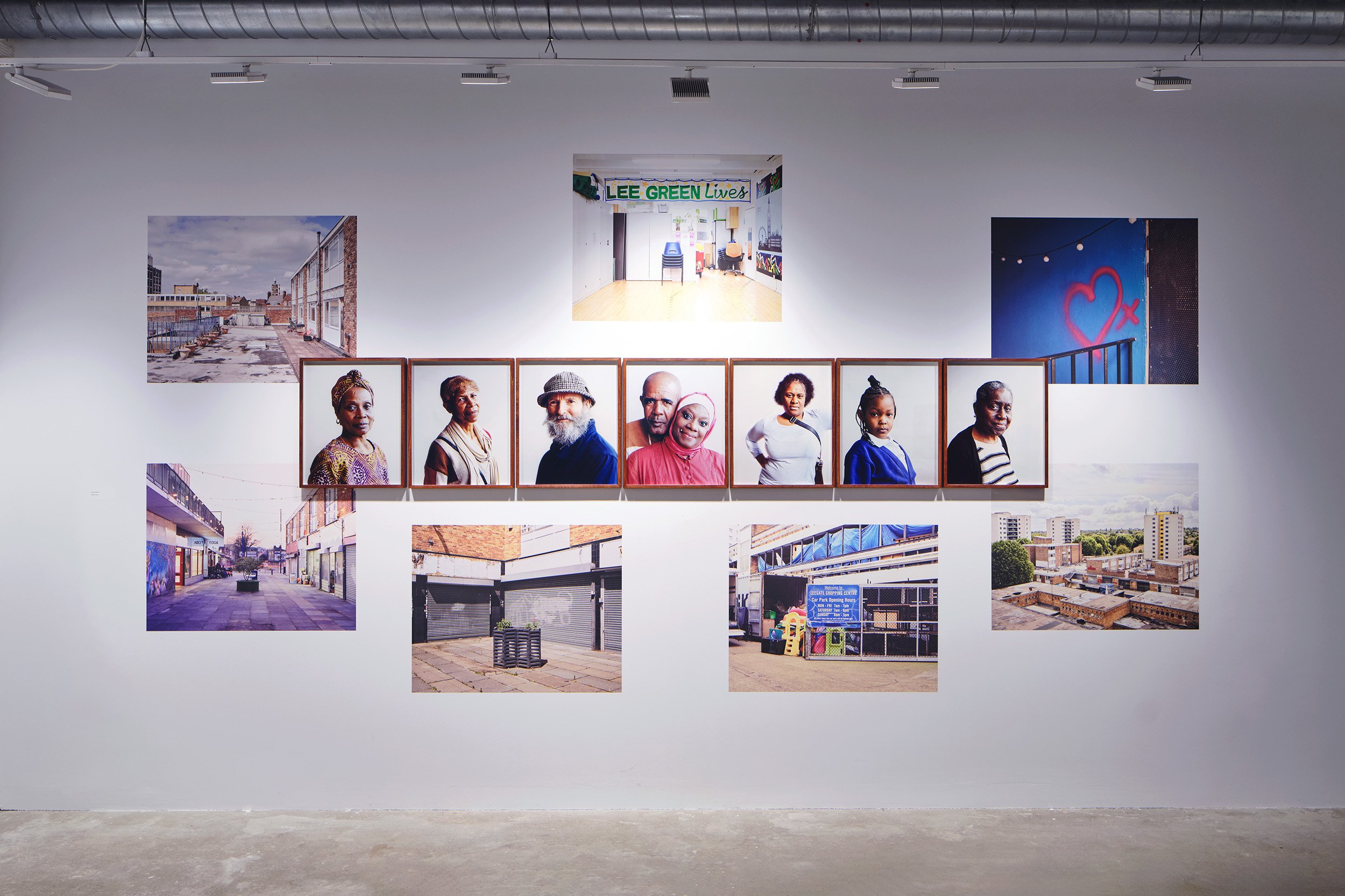 Art photography exhibition by artist photographer Maxwell Anderson at Photofusion in Brixton London including portraits and landscapes