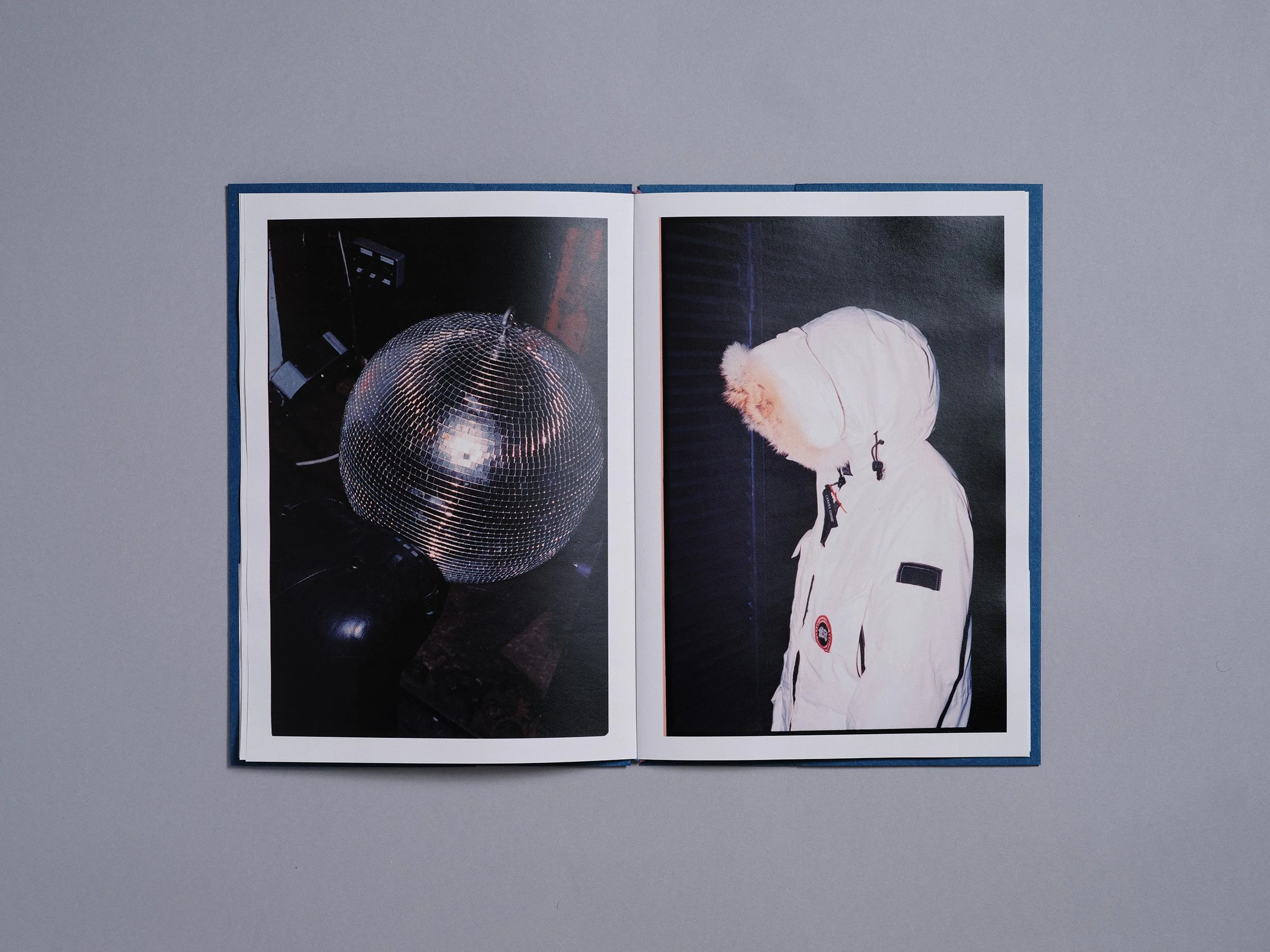 A hand made printed photobook zine of photographs and a poem, hand made by London based artist and photographer Maxwell Anderson