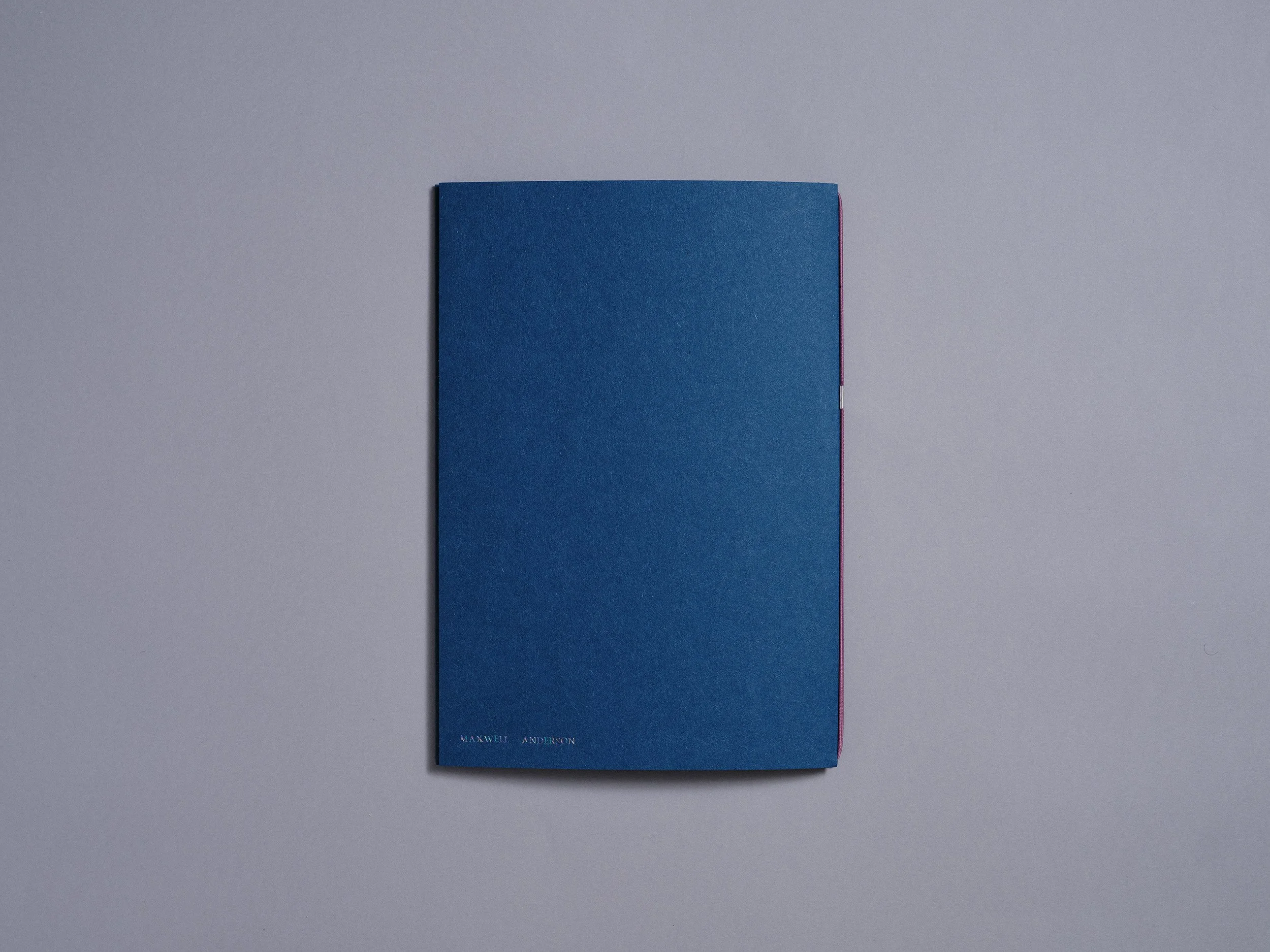 A hand made printed photobook zine of photographs and a poem, hand made by London based artist and photographer Maxwell Anderson