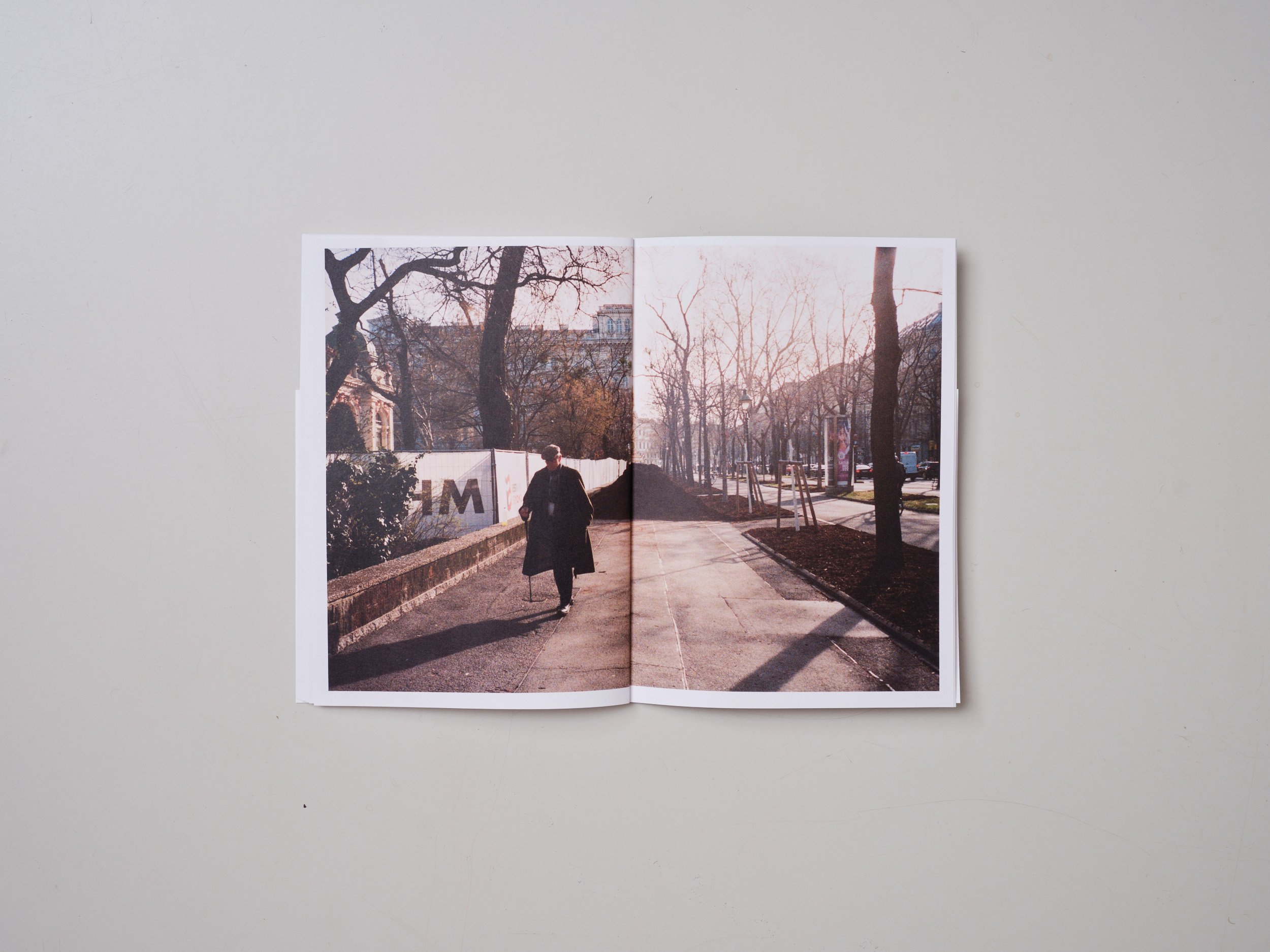 Photo zine In Early Spring by London based artist photographer Maxwell Anderson