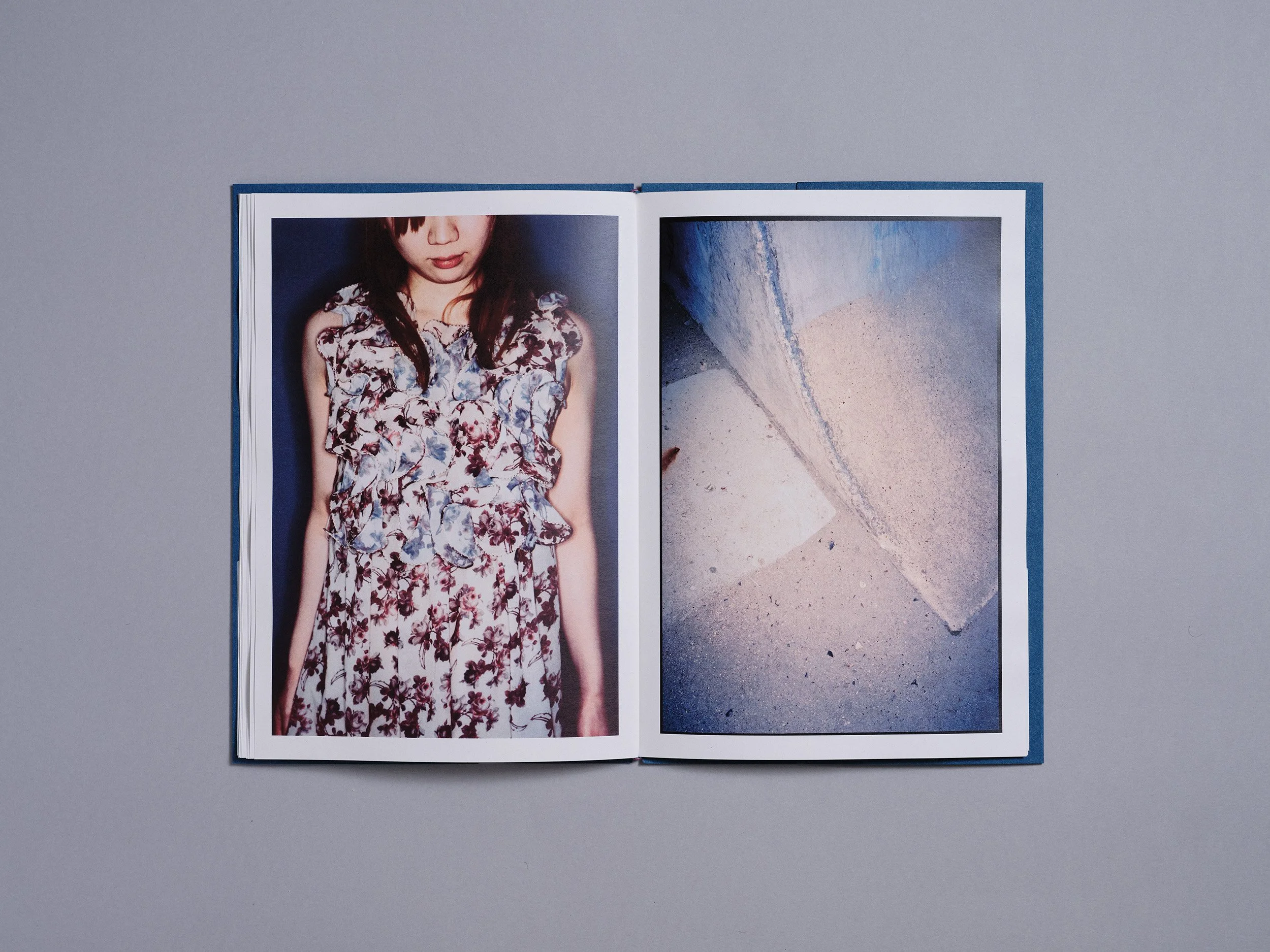 A hand made printed photobook zine of photographs and a poem, hand made by London based artist and photographer Maxwell Anderson
