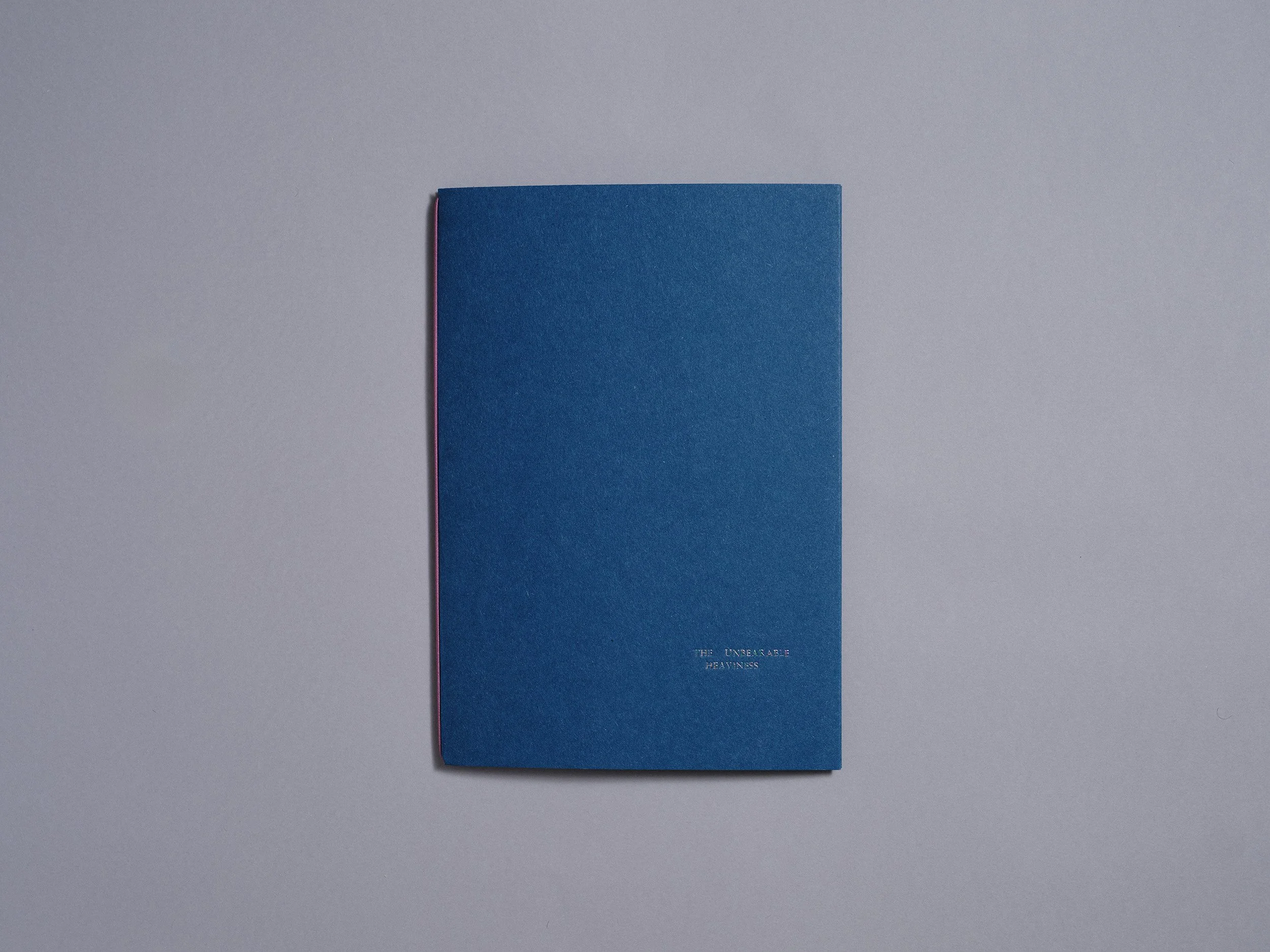 A hand made printed photobook zine of photographs and a poem, hand made by London based artist and photographer Maxwell Anderson