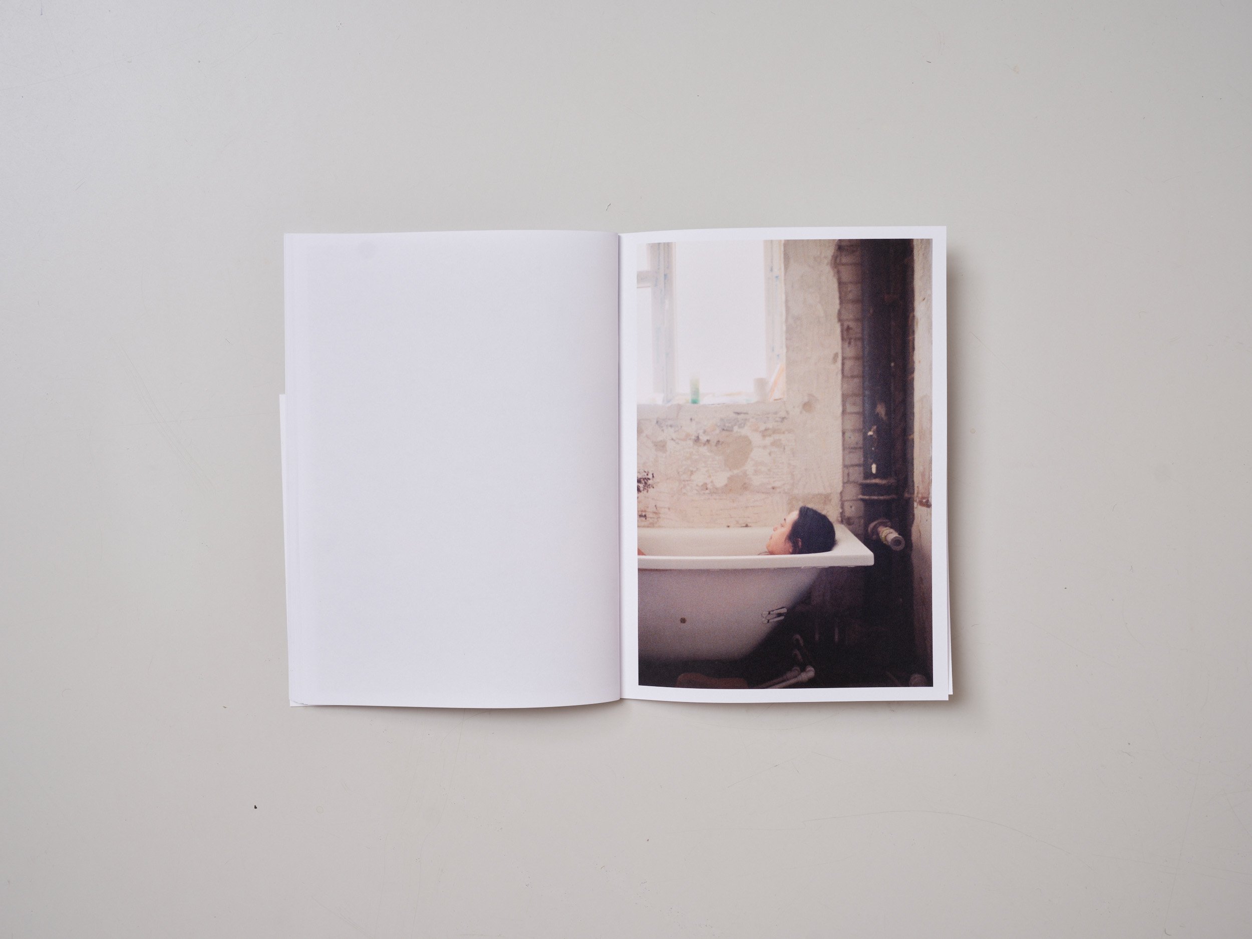 Photo zine In Early Spring by London based artist photographer Maxwell Anderson