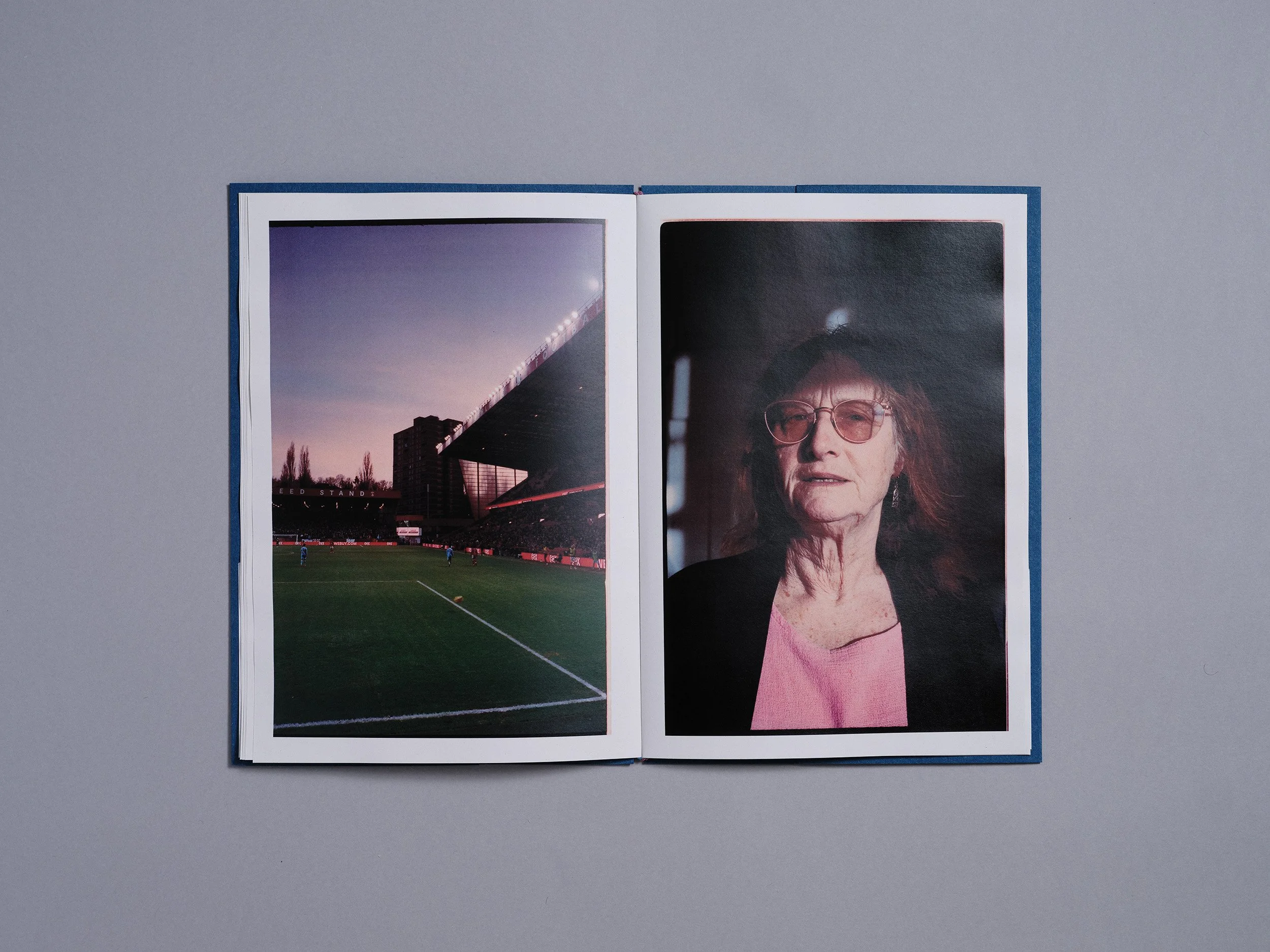 A hand made printed photobook zine of photographs and a poem, hand made by London based artist and photographer Maxwell Anderson