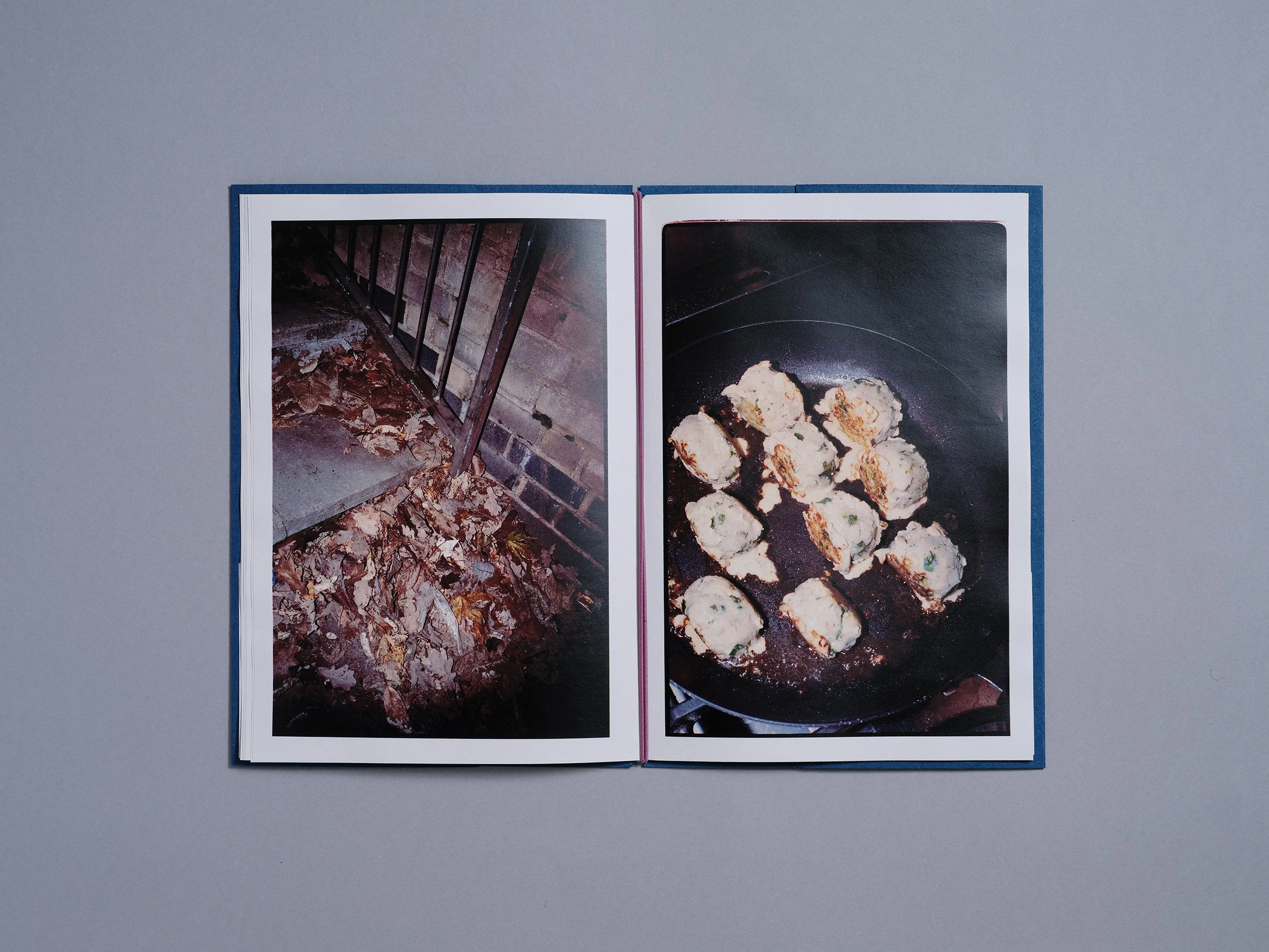 A hand made printed photobook zine of photographs and a poem, hand made by London based artist and photographer Maxwell Anderson