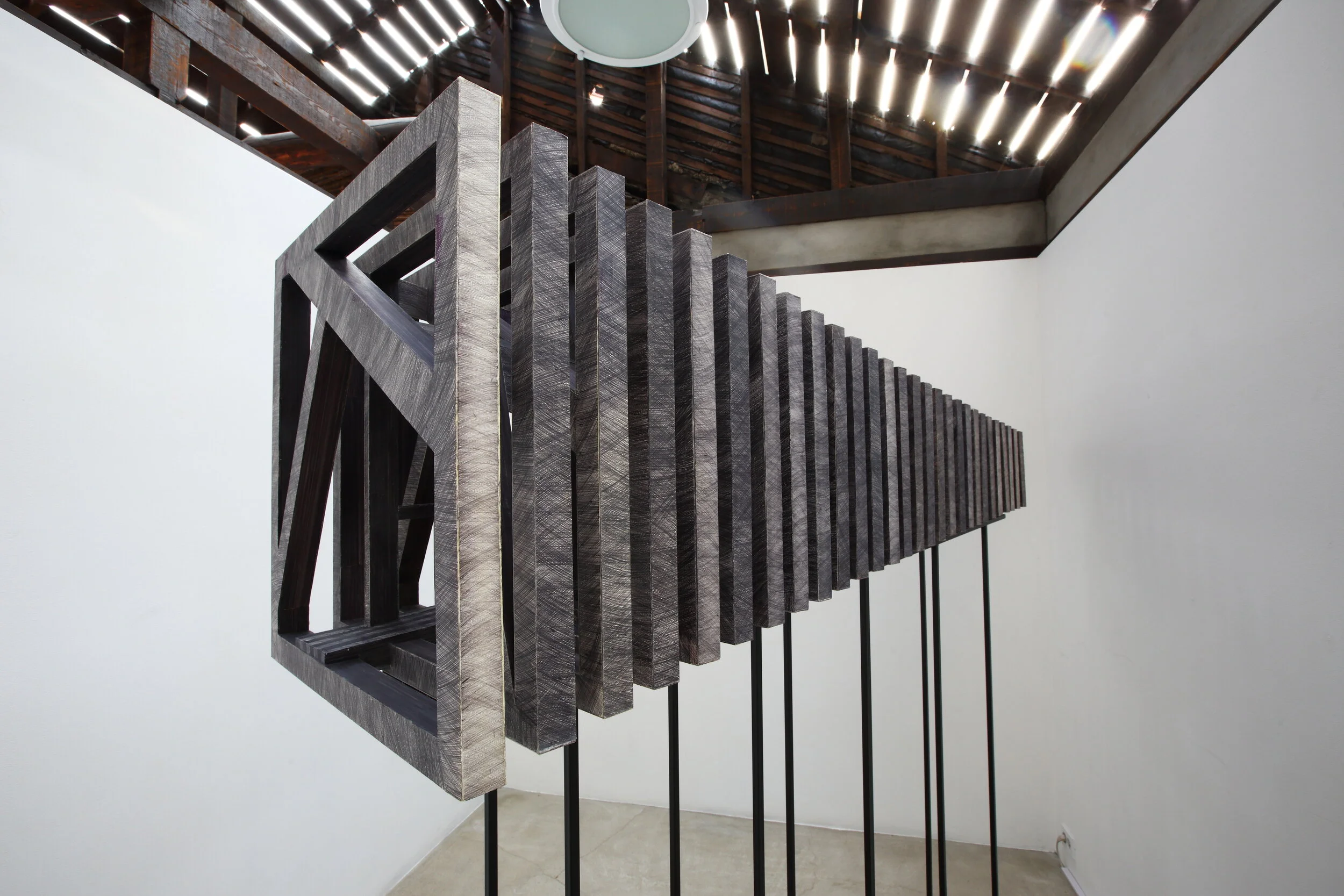 Formative Dialectic 04, 92(w)cm x 92(h)cm x 246(d)cm, 2014