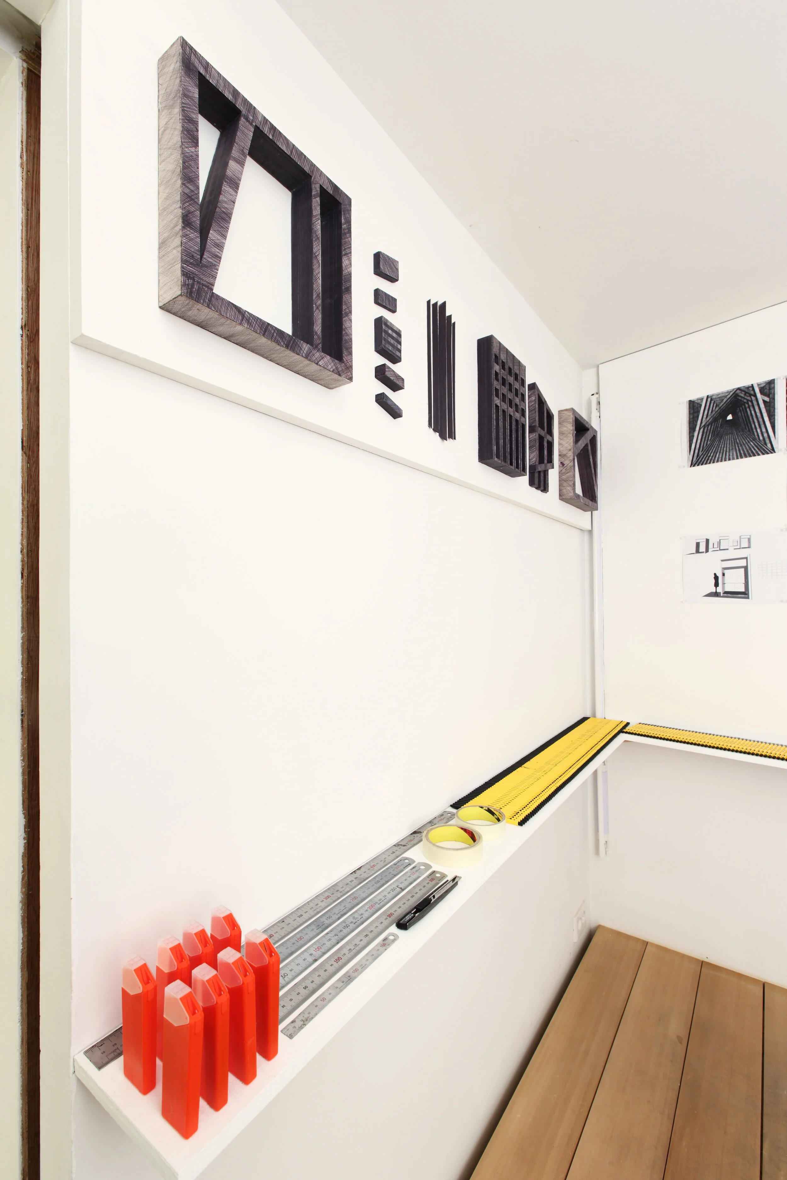 The View of The Archive Room For The Exhibition 'Formative Dialectic', 2014